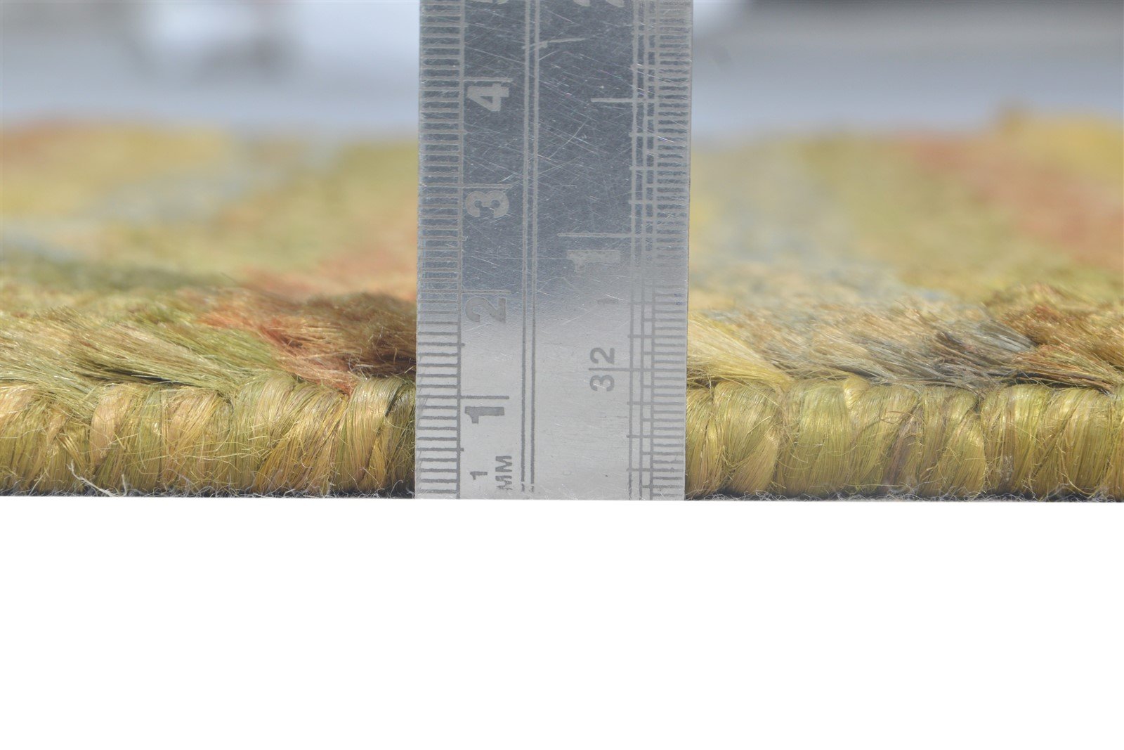 2' X 3' Rug Hemp Brown Modern Hand Knotted American Abstract Small Carpet 7865141231765