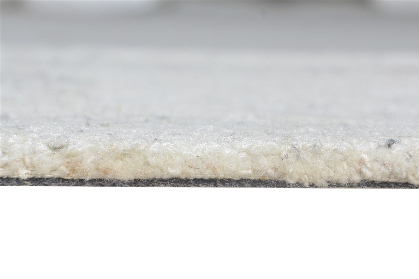 2' X 3' Rug Pet Yarn Grey Modern Hand Tufted Indian Circles Small Carpet 7865133432981