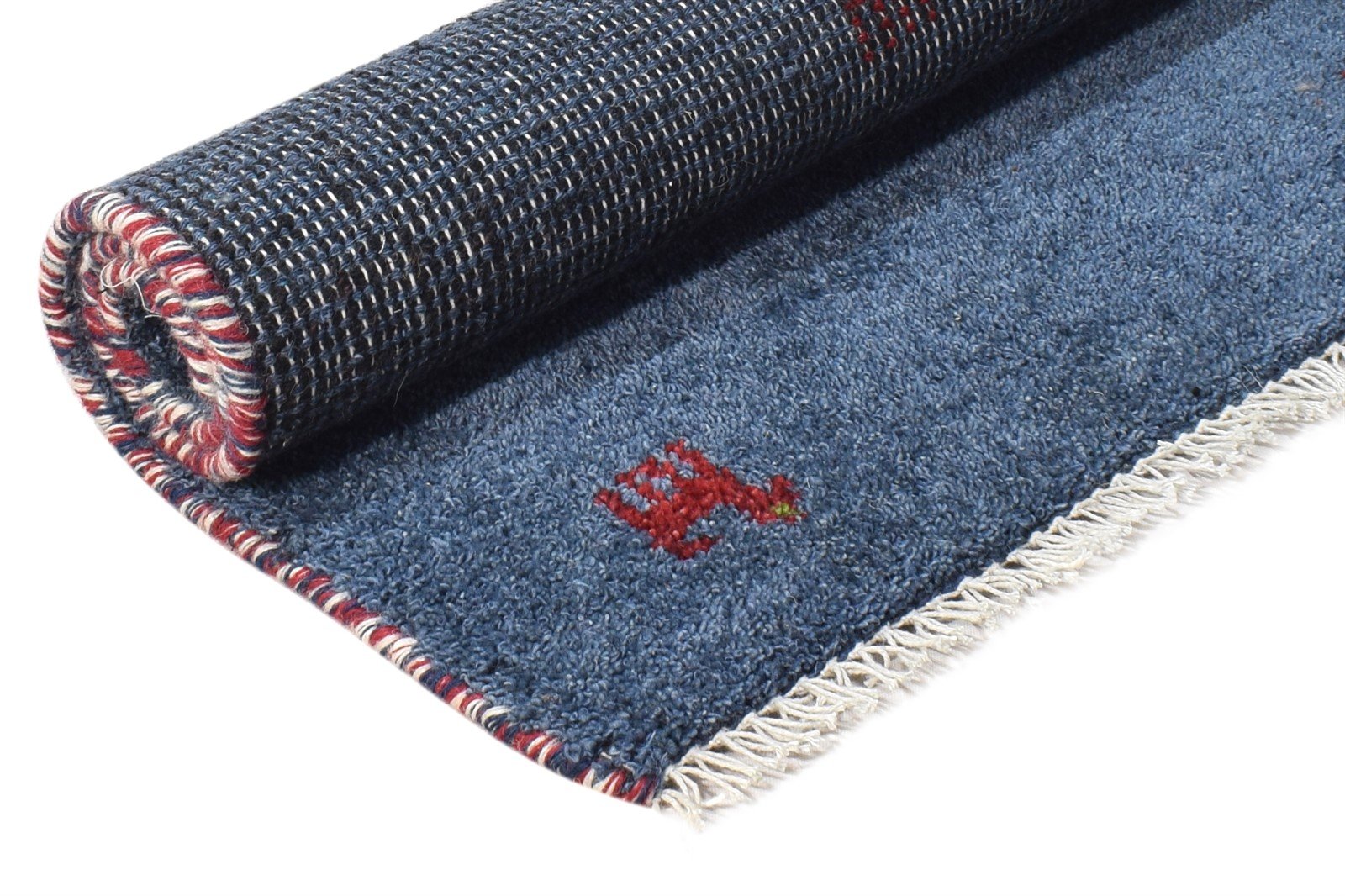 2' X 3' Rug Wool Blue Southwestern Hand Knotted American Tribal Small Carpet 7865063309461