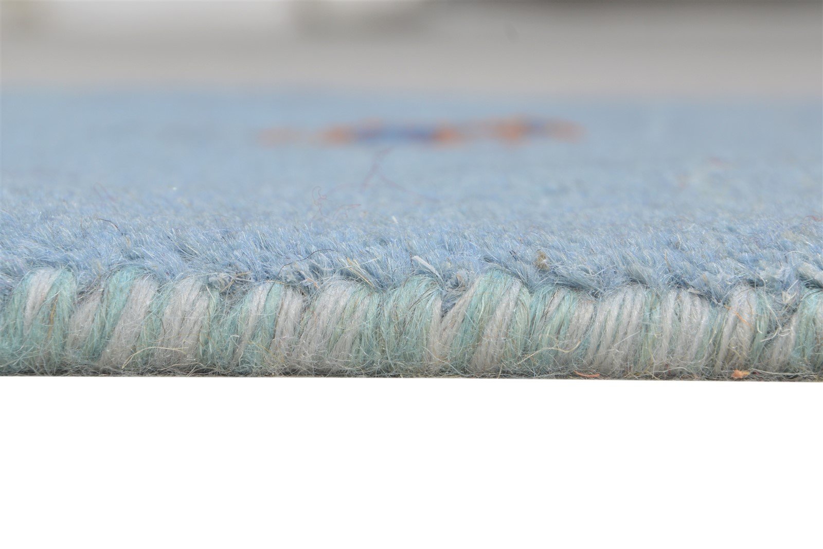 2' X 3' Rug Wool Blue Southwestern Hand Knotted American Tribal Small Carpet 7865061834901