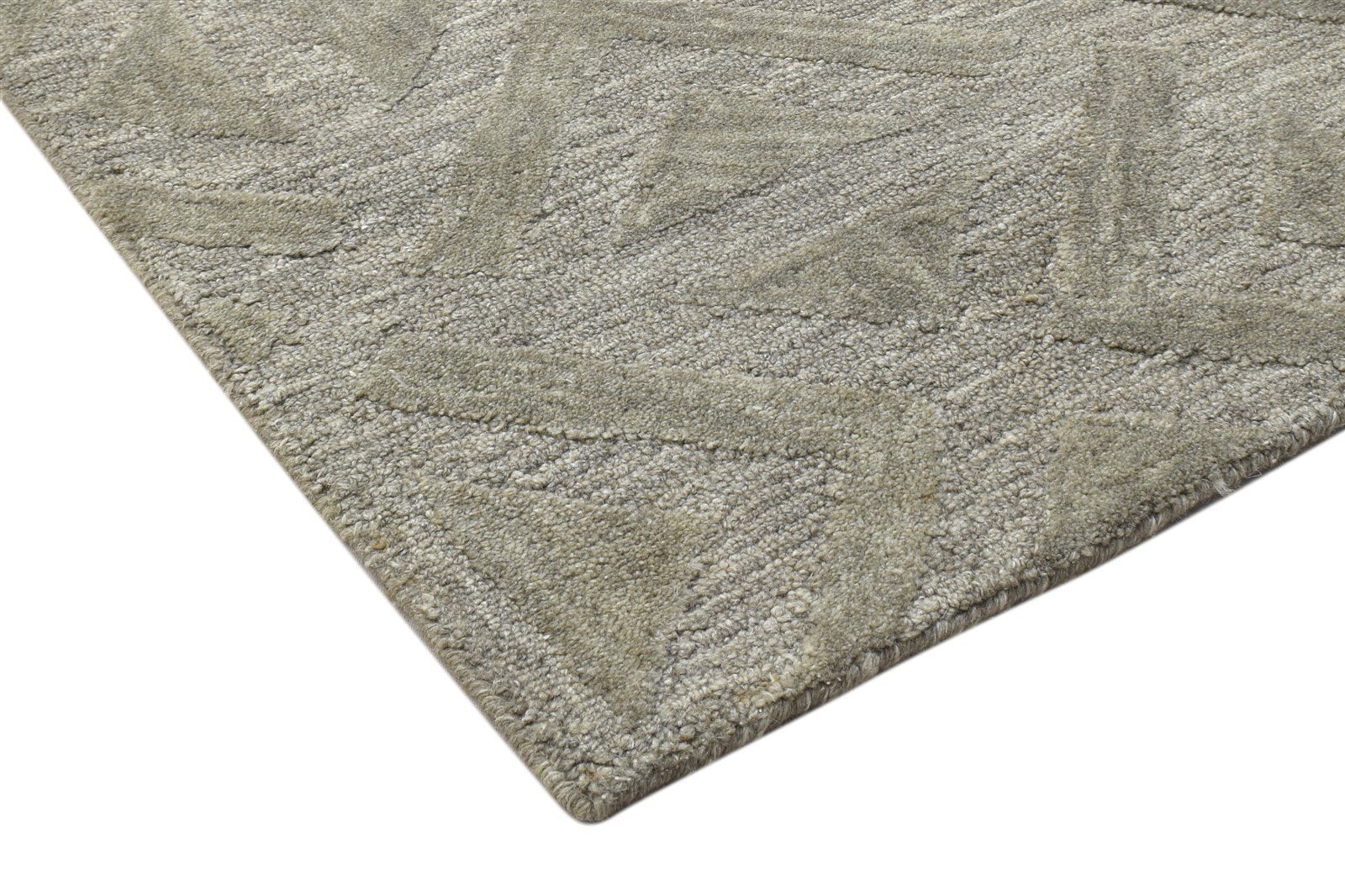 2' X 3' Rug Wool Brown Modern Hand Tufted Scandinavian Trellis Small Carpet 7864133582997
