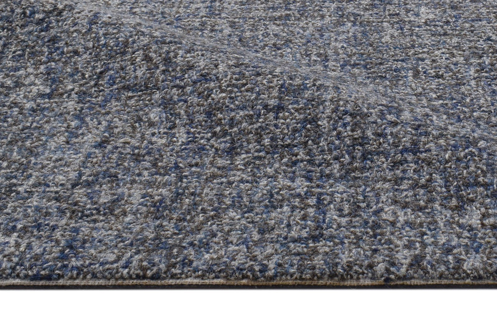 2' X 3' Rug Wool Charcoal Modern Hand Tufted Scandinavian Solid Small Carpet 7864137547925