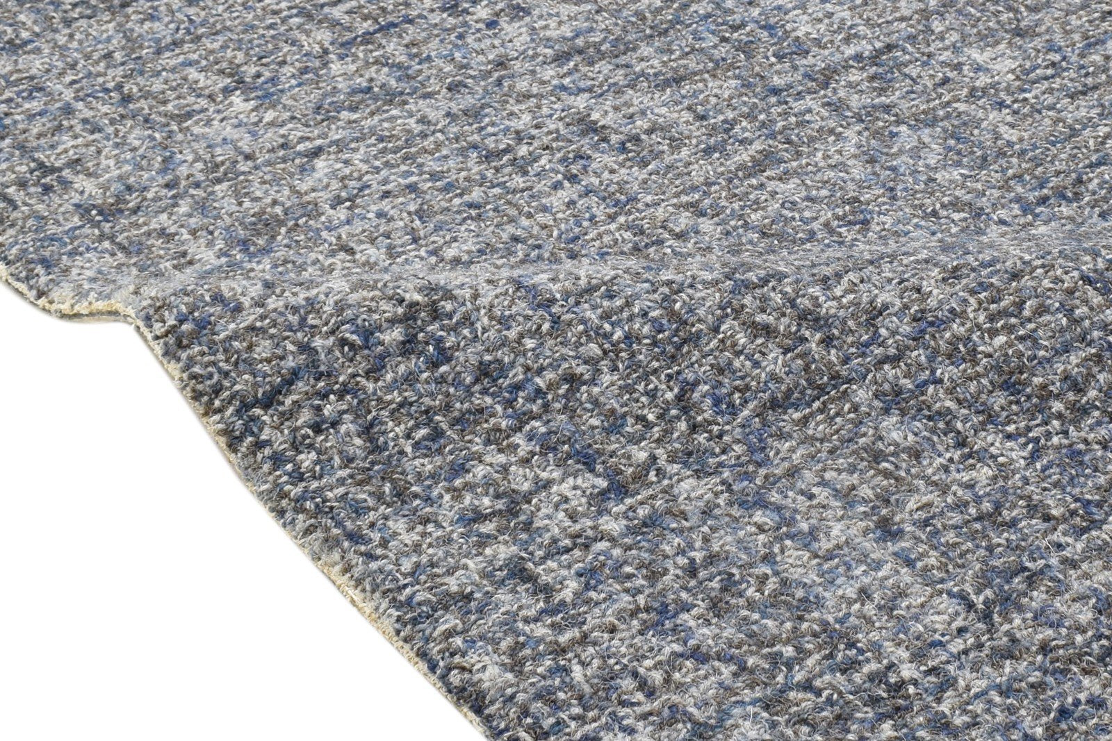 2' X 3' Rug Wool Charcoal Modern Hand Tufted Scandinavian Solid Small Carpet 7864137547925