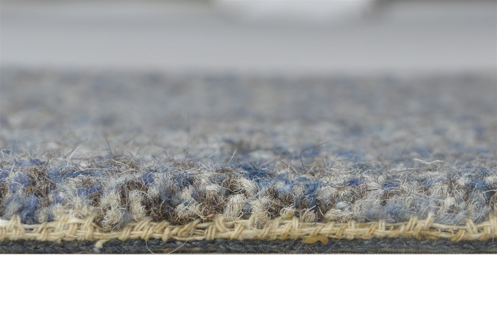 2' X 3' Rug Wool Charcoal Modern Hand Tufted Scandinavian Solid Small Carpet 7864137547925