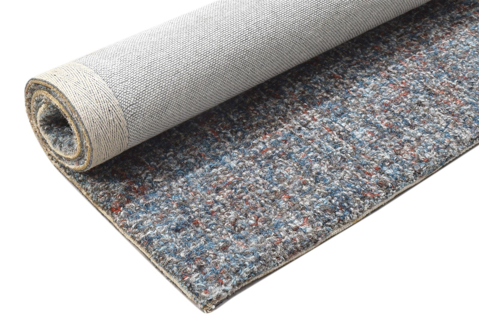 2' X 3' Rug Wool Charcoal Modern Hand Tufted Scandinavian Solid Small Carpet 7864139120789