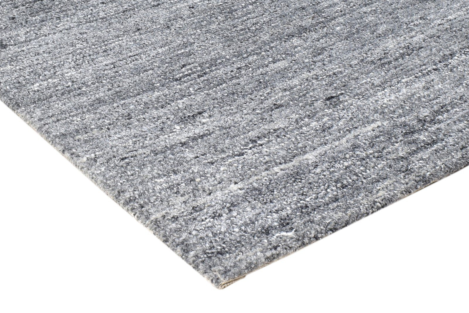 Tiffanie 2' X 3' Rug Wool Charcoal Modern Hand Tufted Scandinavian Solid 7865138610325