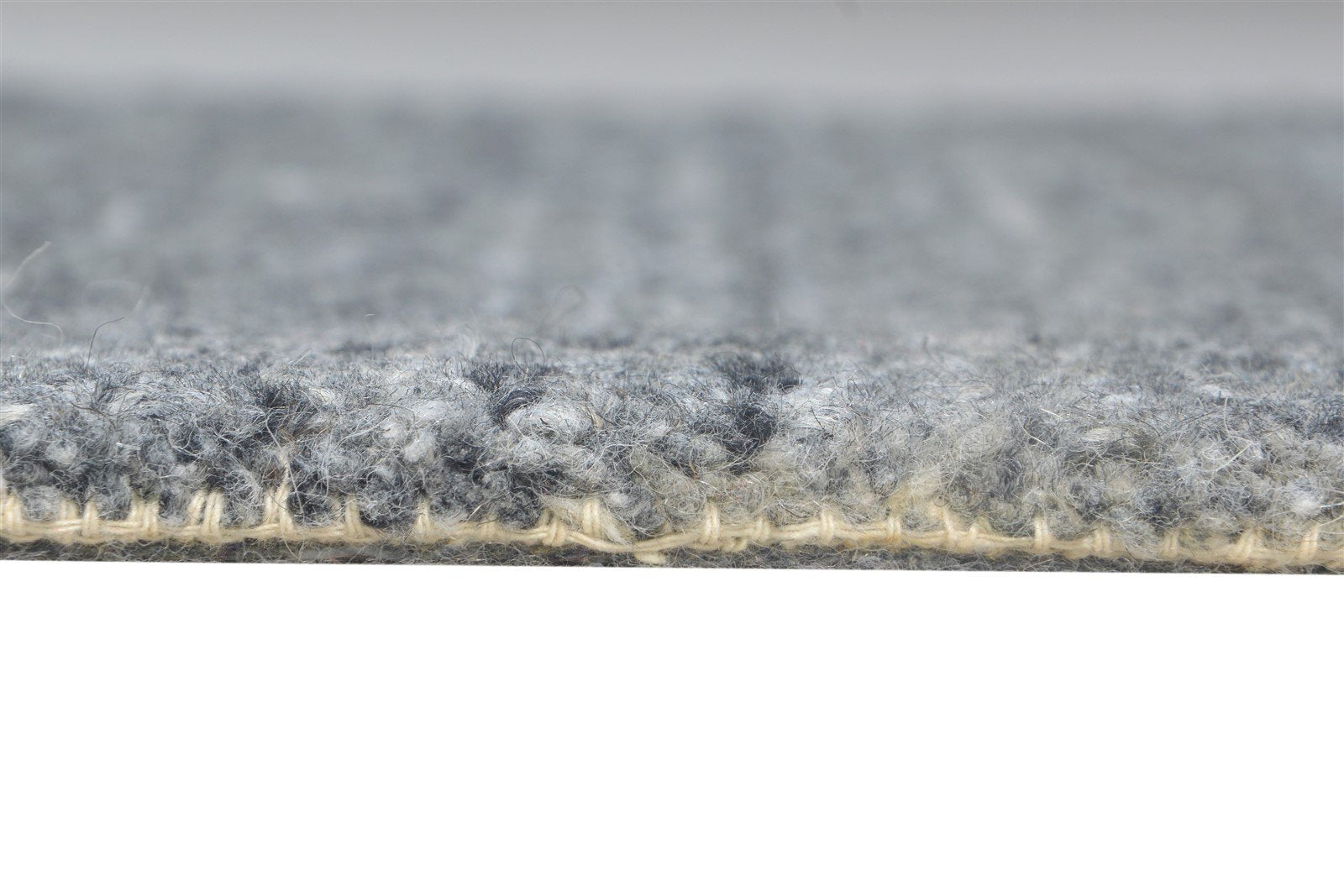 Tiffanie 2' X 3' Rug Wool Charcoal Modern Hand Tufted Scandinavian Solid 7865138610325