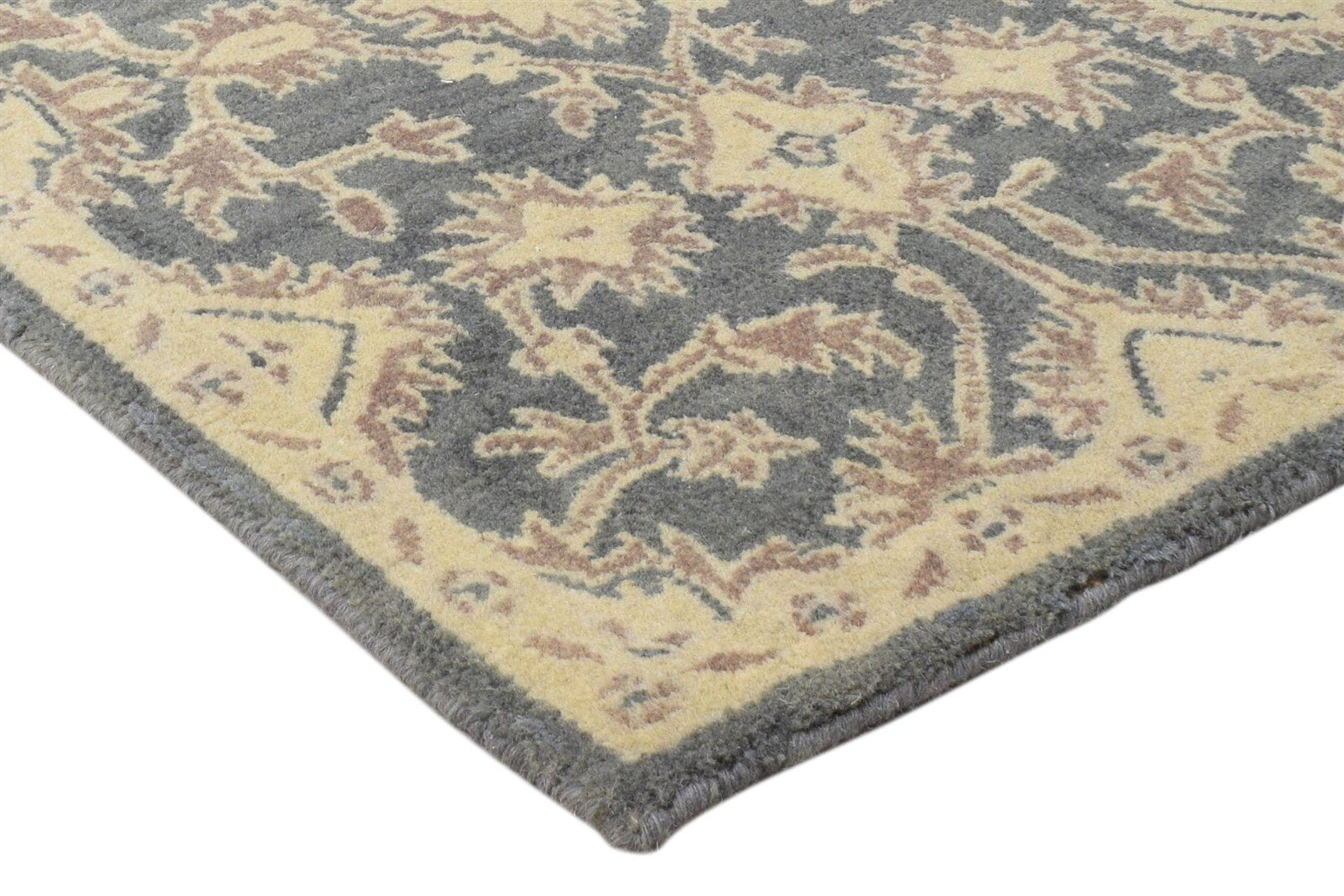 2' X 3' Rug Wool Charcoal Persien Hand Tufted Afshar Oriental Small Carpet 7860695597205