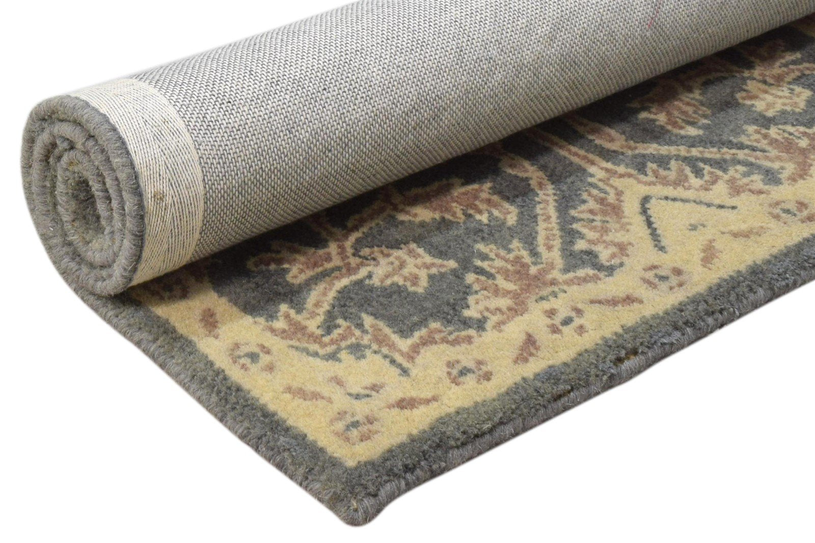 2' X 3' Rug Wool Charcoal Persien Hand Tufted Afshar Oriental Small Carpet 7860695597205