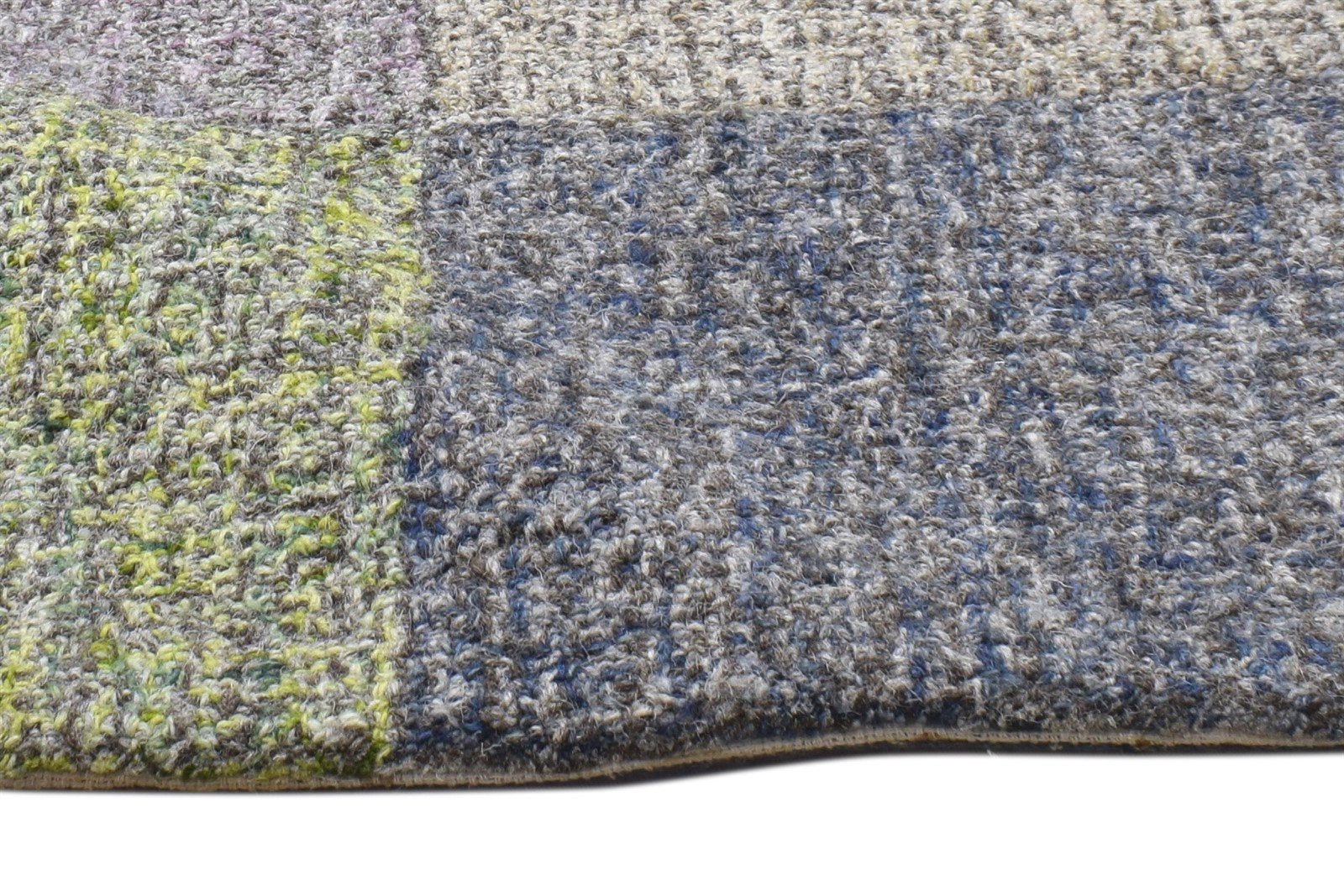 2' X 3' Rug Wool Colorful Modern Hand Tufted Scandinavian Geometric Small Carpet 7864134467733