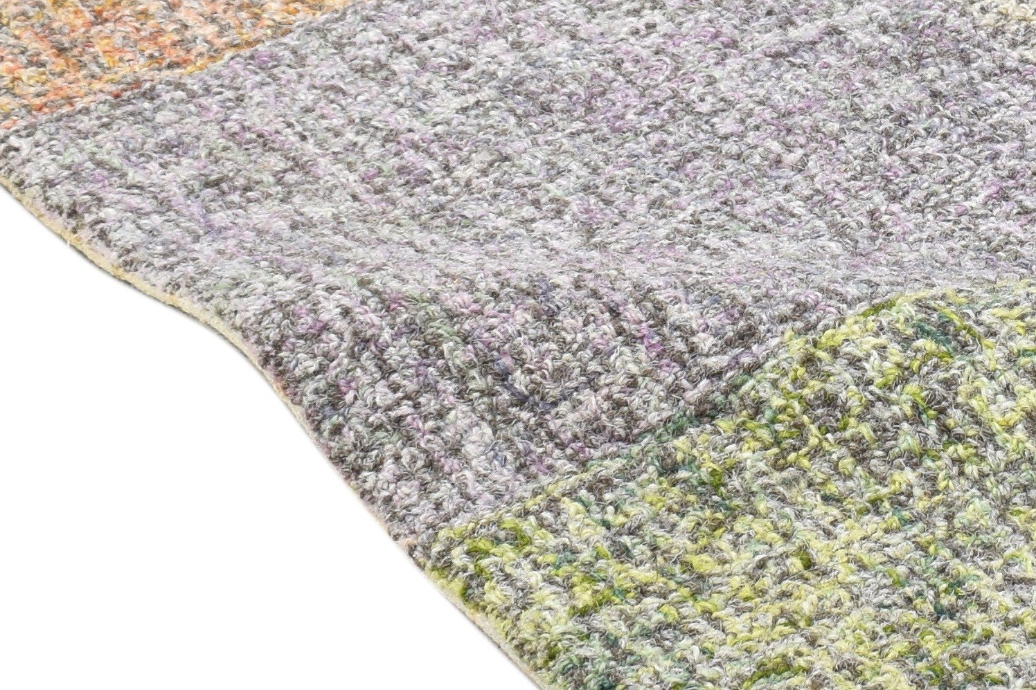 2' X 3' Rug Wool Colorful Modern Hand Tufted Scandinavian Geometric Small Carpet 7864134467733