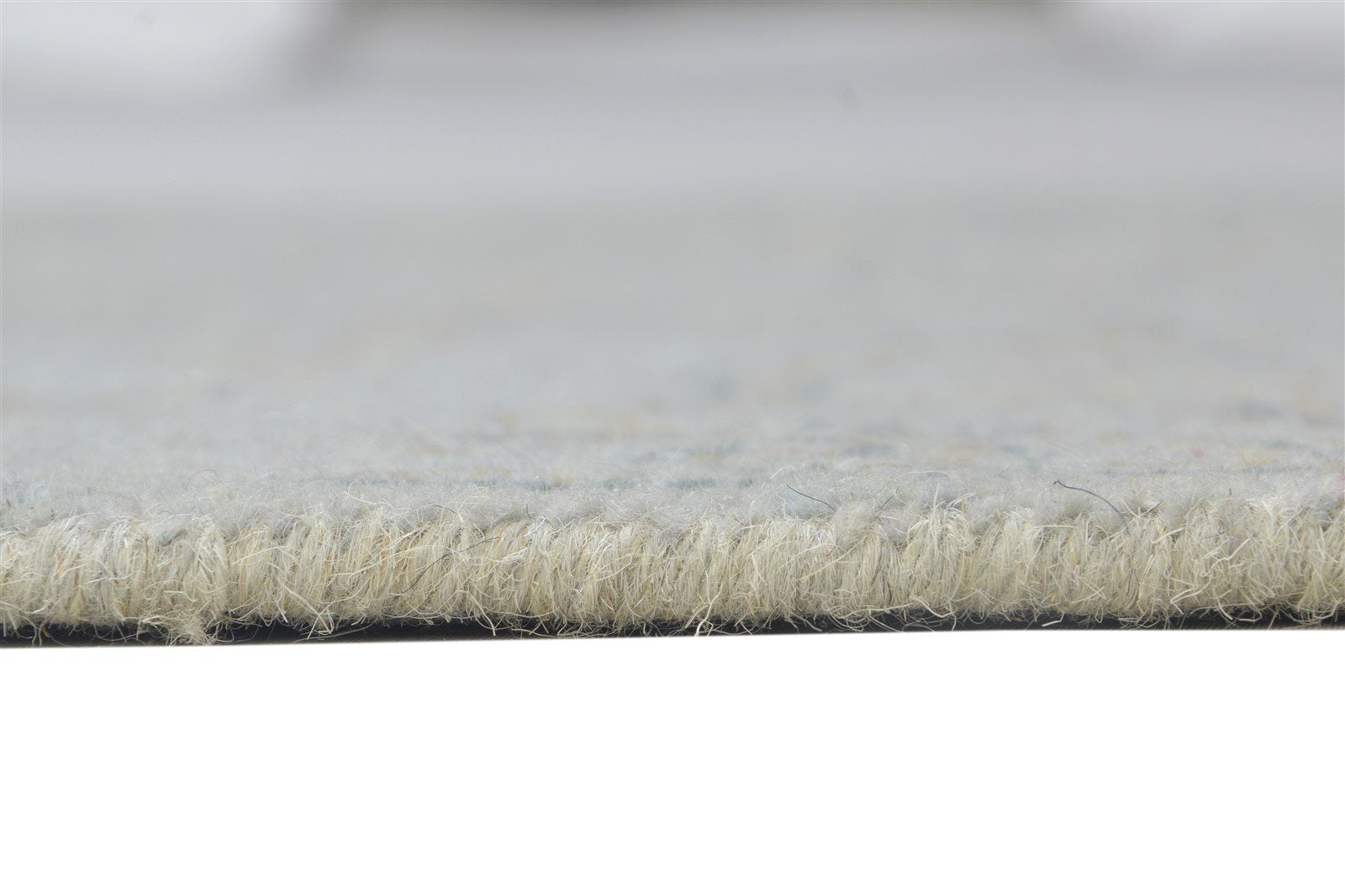 2' X 3' Rug Wool Grey Modern Hand Tufted Oushak Oriental Small Carpet 7864138498197