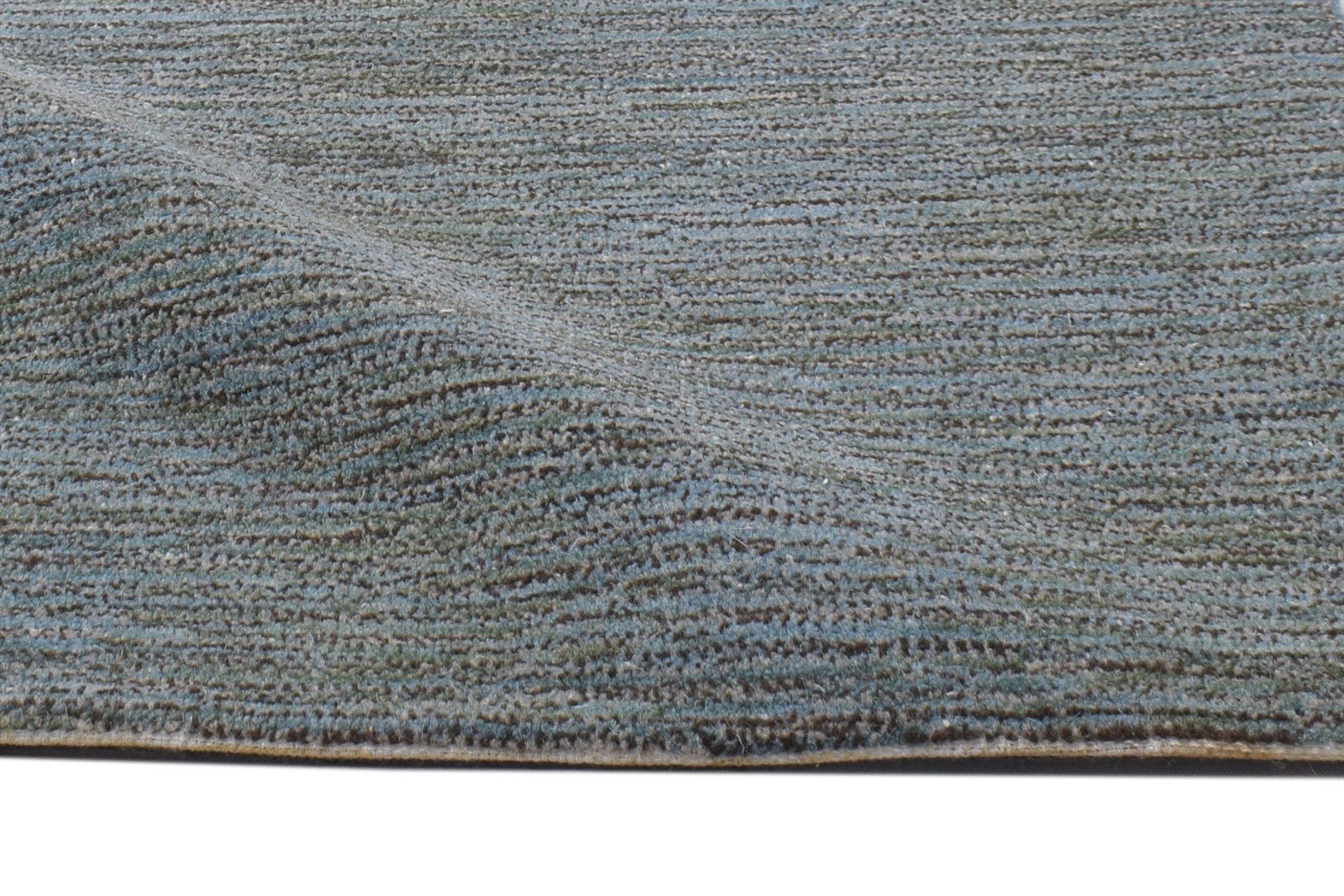 2' X 3' Rug Wool Grey Modern Hand Tufted Scandinavian Solid Small Carpet 7864135057557
