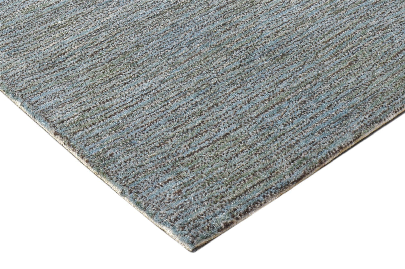 2' X 3' Rug Wool Grey Modern Hand Tufted Scandinavian Solid Small Carpet 7864135057557