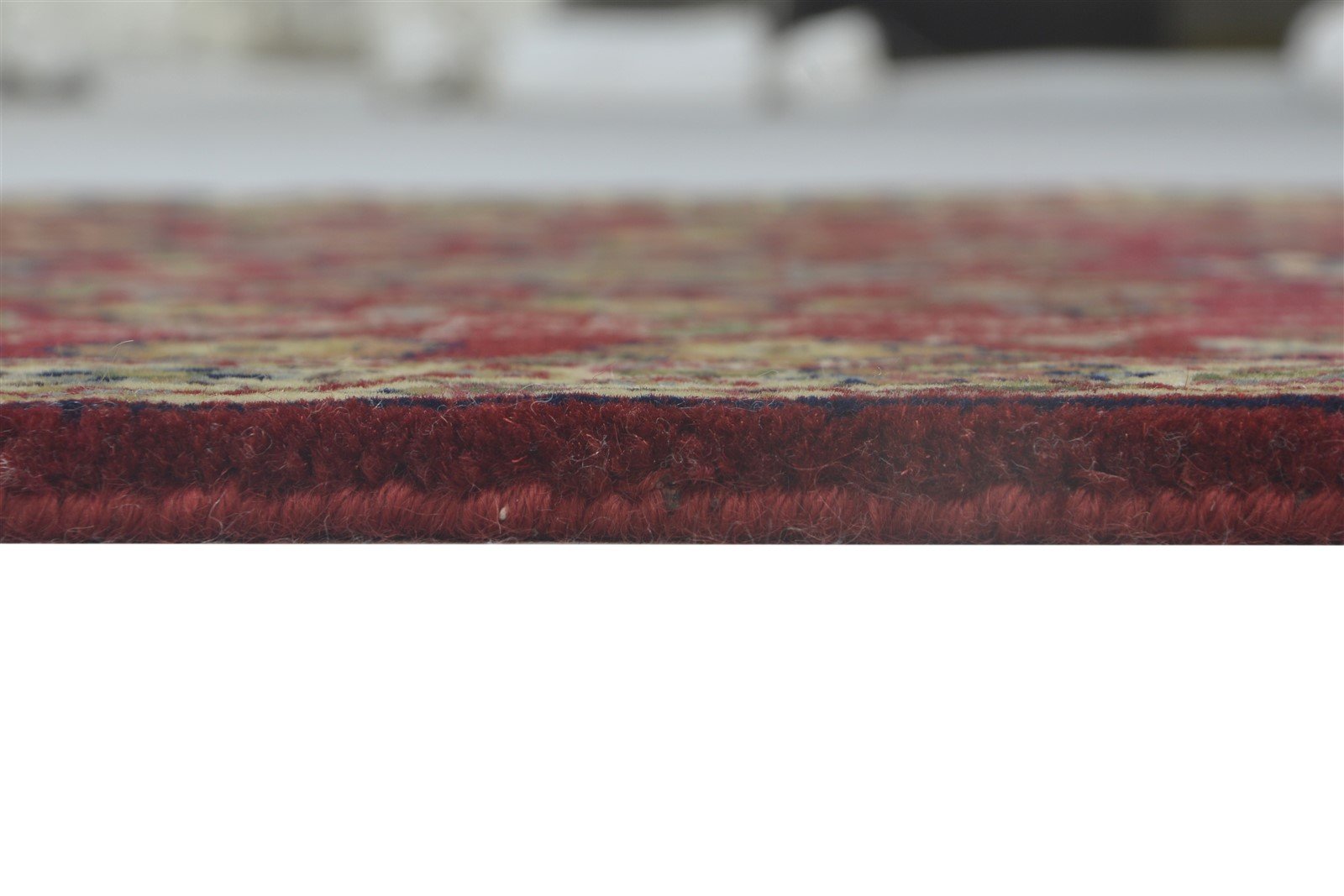 2' X 3' Rug Wool Red Persian Hand Knotted Agra Oriental Small Carpet 7864172707989