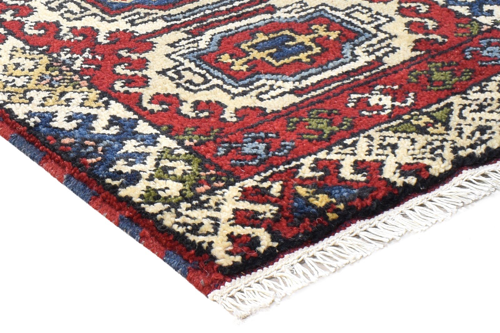2' X 3' Rug Wool Red Persian Hand Knotted Kazak Oriental Small Carpet 7864817025173
