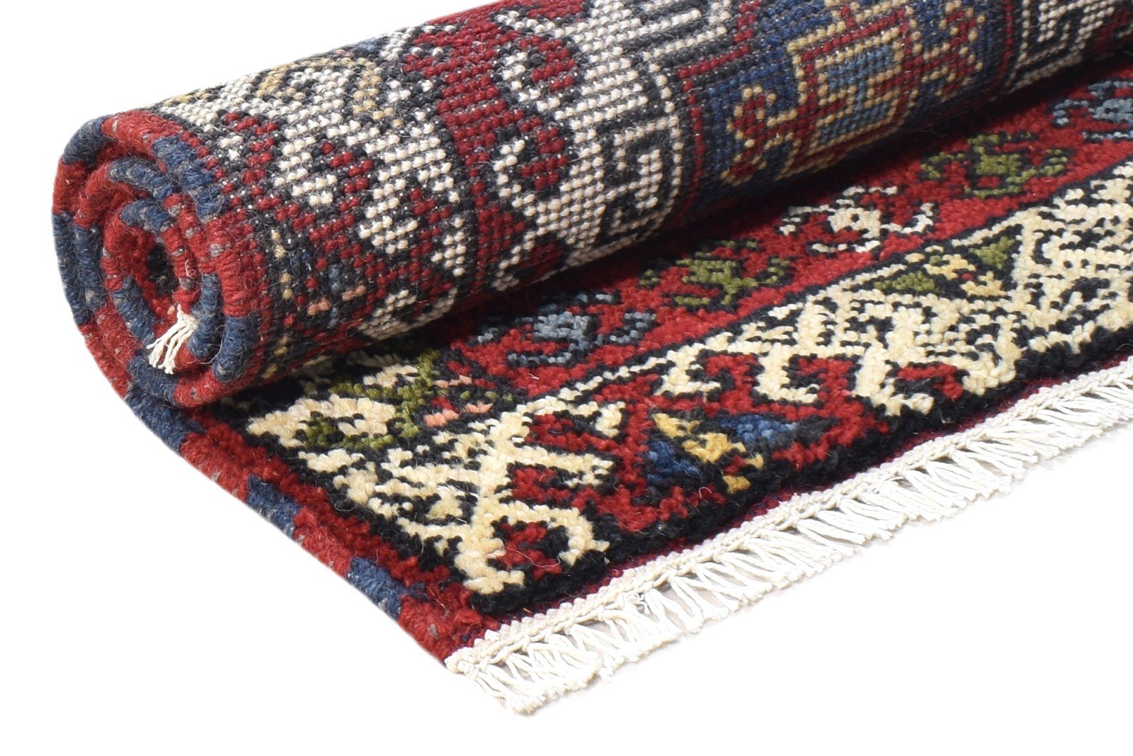 2' X 3' Rug Wool Red Persian Hand Knotted Kazak Oriental Small Carpet 7864817025173