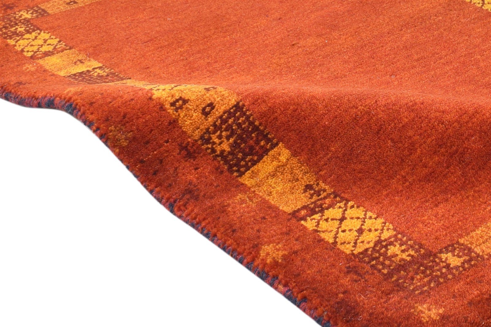 2' X 3' Rug Wool Rust Southwestern Hand Knotted American Tribal Small Carpet 7865056919701