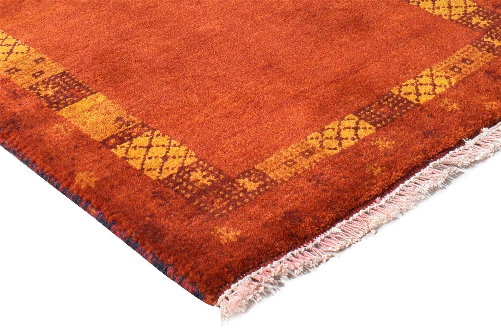 2' X 3' Rug Wool Rust Southwestern Hand Knotted American Tribal Small Carpet 7865056919701