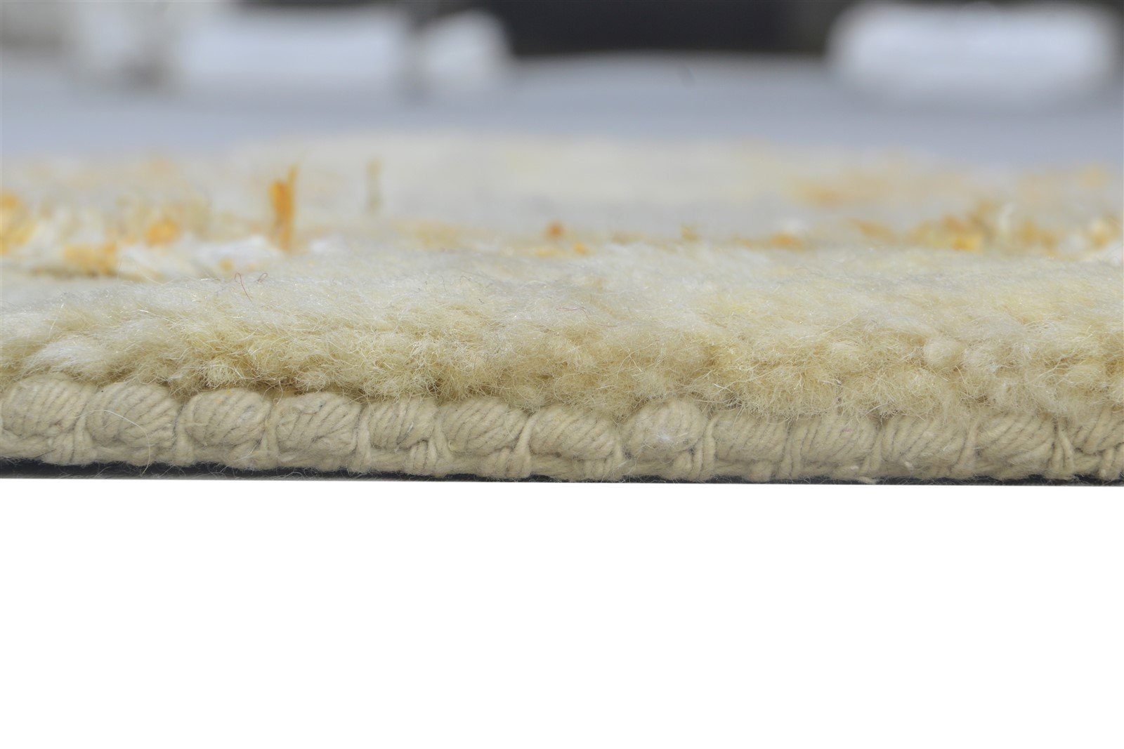 Christabel 2' X 3' Rug Wool Sand Modern Hand Knotted Scandinavian Honeycomb 7864172839061