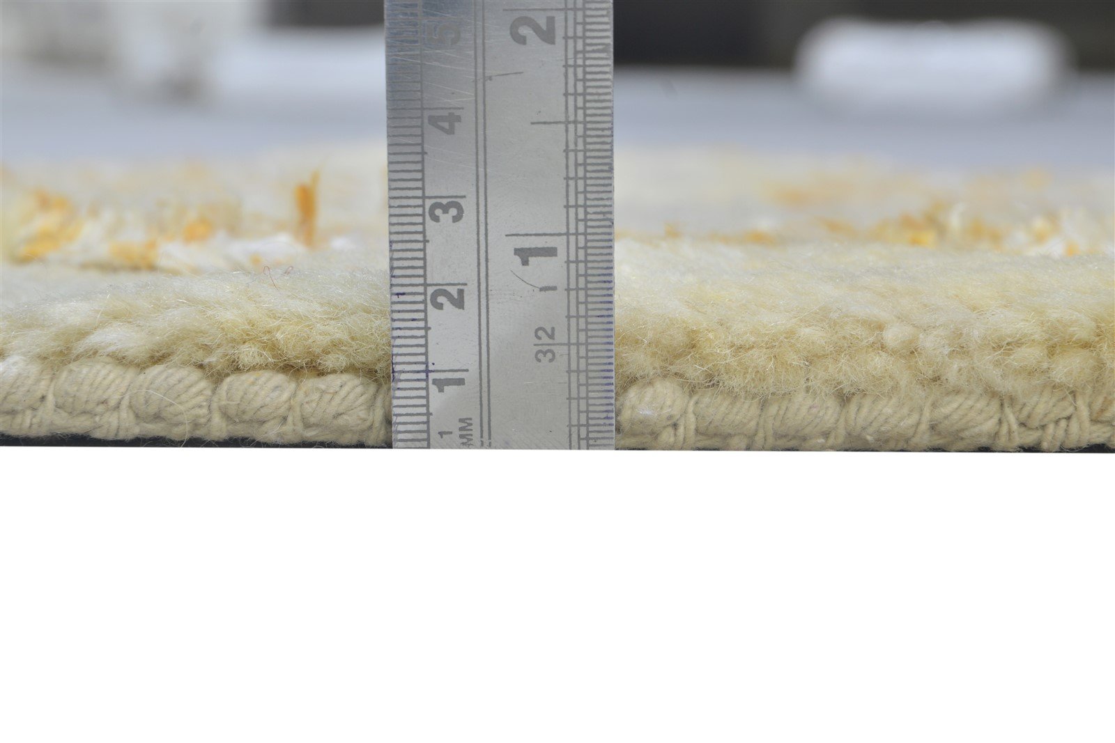 Christabel 2' X 3' Rug Wool Sand Modern Hand Knotted Scandinavian Honeycomb 7864172839061