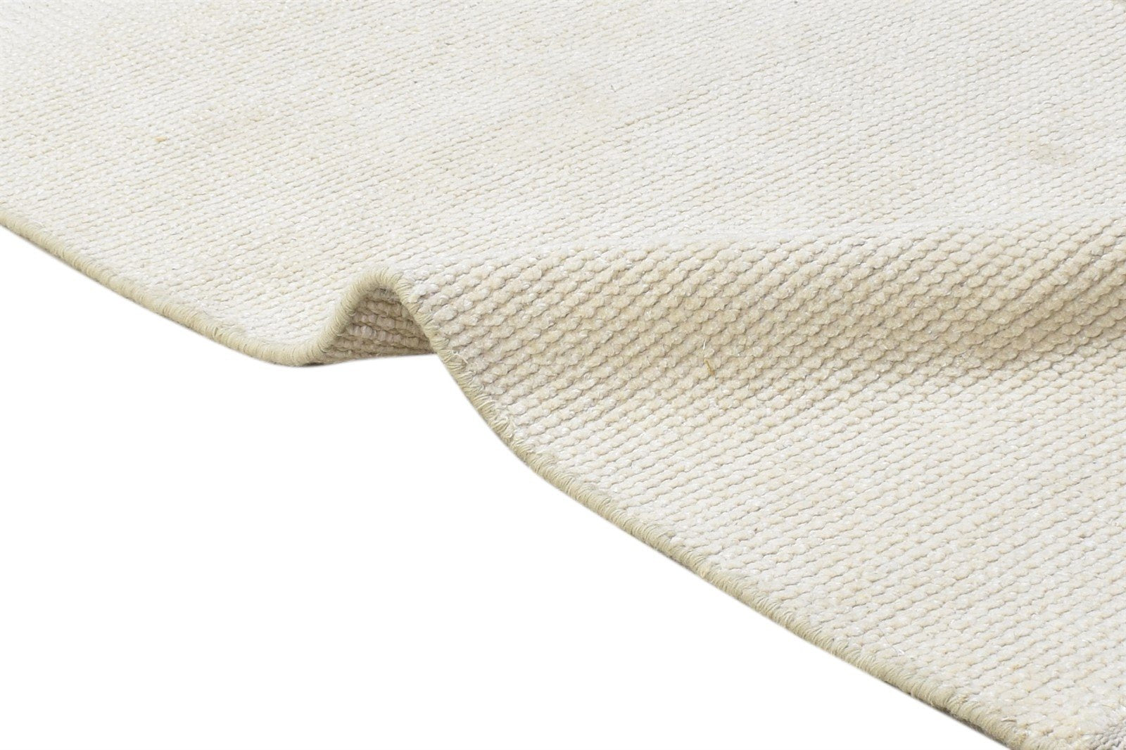 2' X 3' Rug Wool Sand Modern Hand Knotted Scandinavian Solid Small Carpet 7864313872533