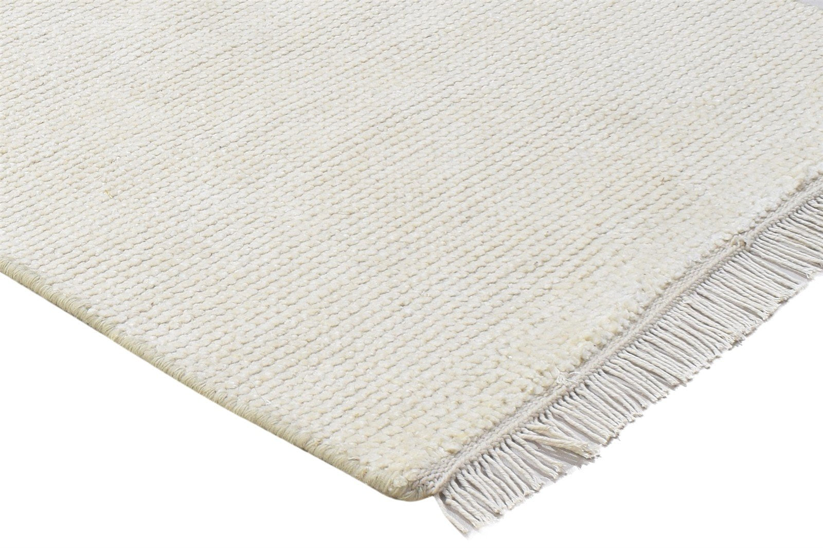 2' X 3' Rug Wool Sand Modern Hand Knotted Scandinavian Solid Small Carpet 7864313872533