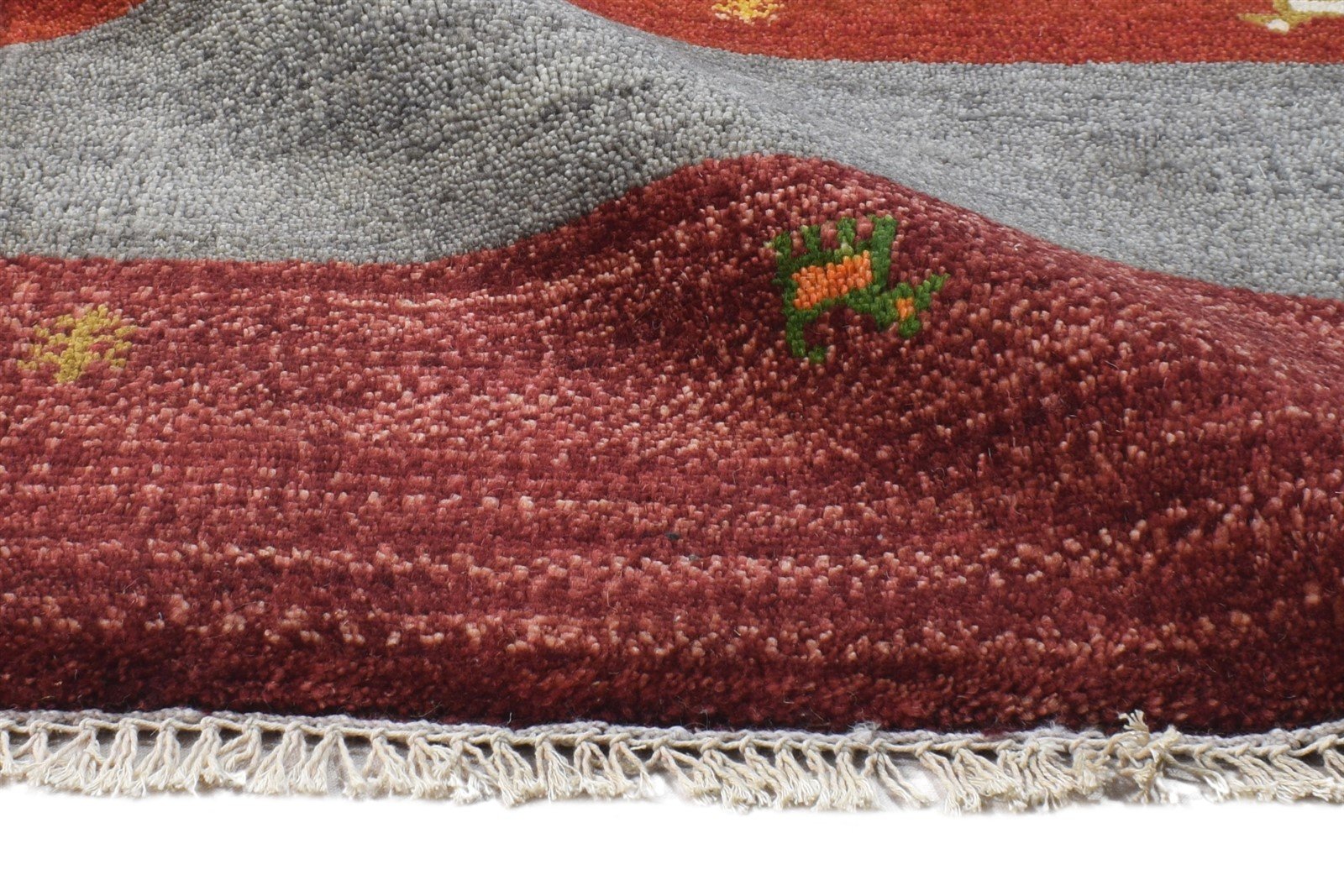 2' X 3' Rug Wool Wine Southwestern Hand Knotted American Tribal Small Carpet 7865062621333