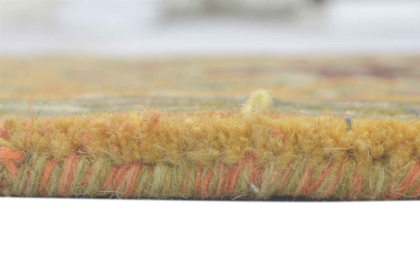2' X 7' Rug Wool Rust Persian Hand Tufted Oriental Floral Small Runner 7860708475029