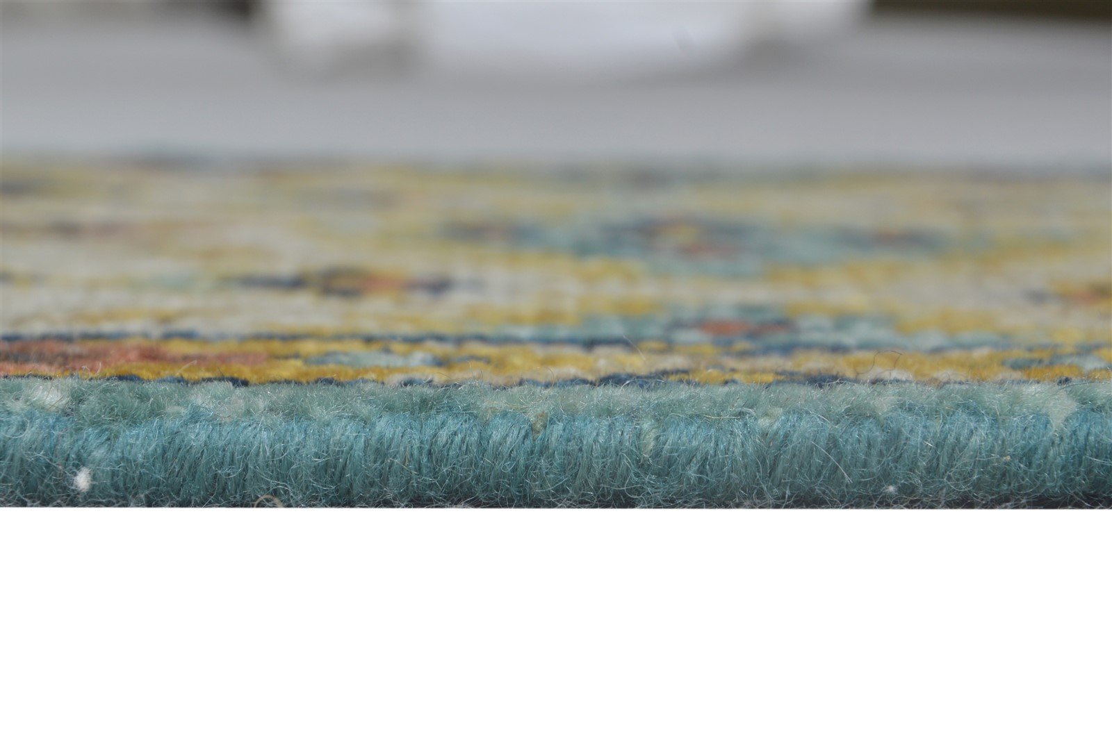 2X3 Rug New Zealand Wool Beige Persian Hand Knotted Kazak Oriental Small Carpet 7865179603093