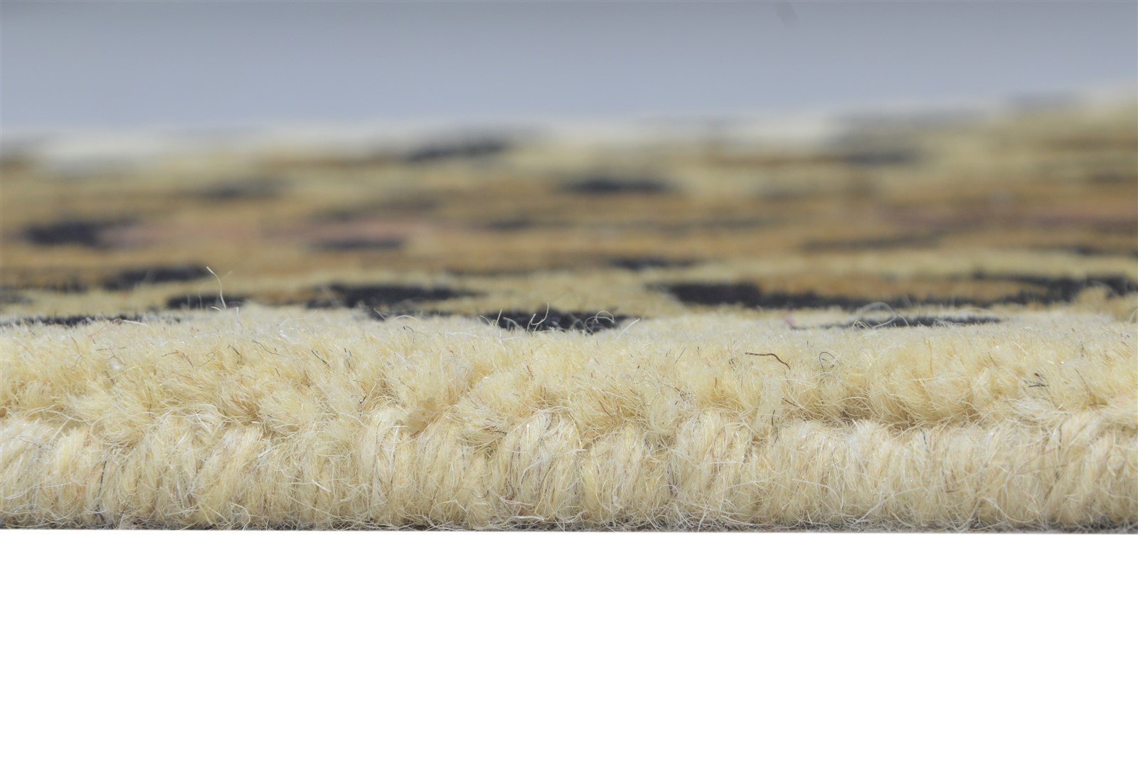 Linnea 2X3 Rug Wool Brown Kids & Teens Hand Tufted Indian Leopard Print 7864644501653