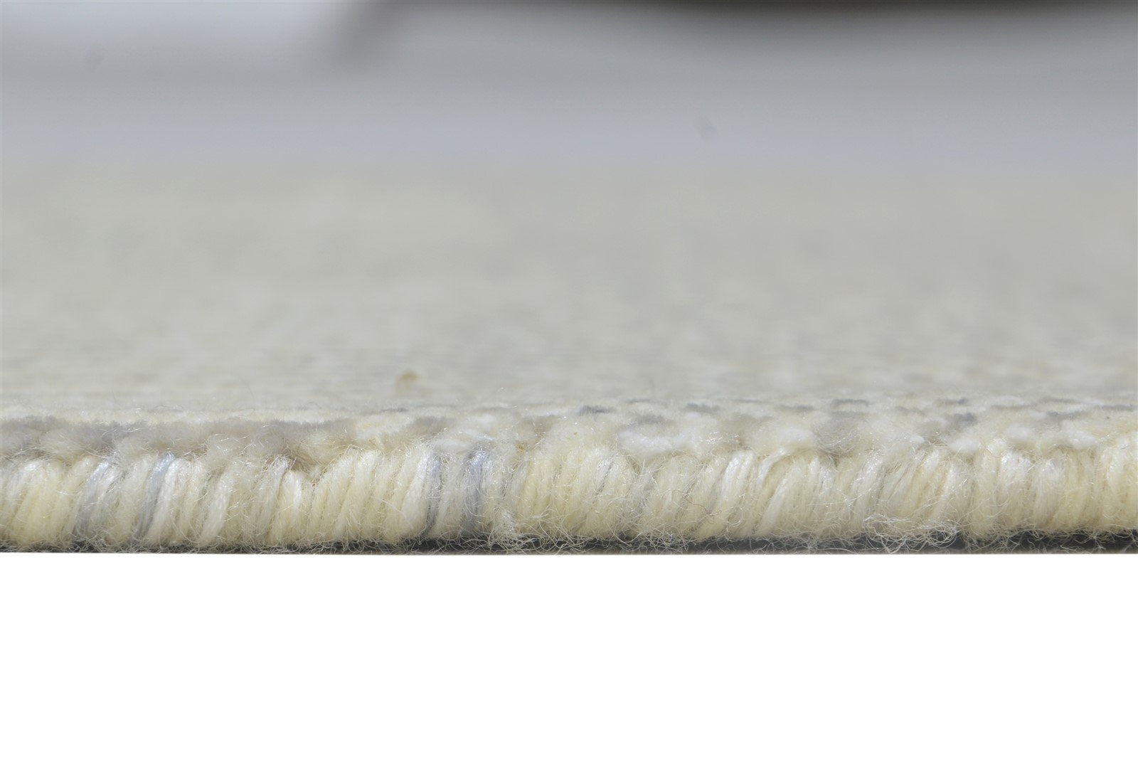 2X3 Rug Wool / Silk Cream Modern Hand Knotted Scandinavian Grass Trellis Small 7864196399253