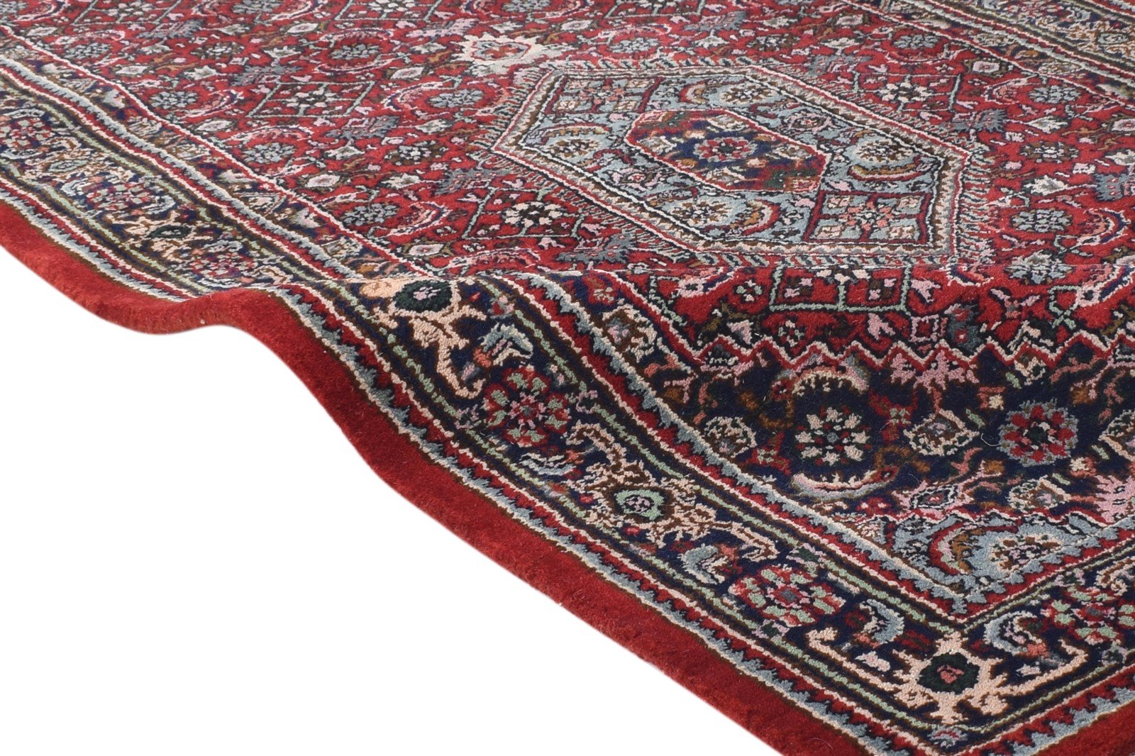 3' X 10' Rug Wool Red Persian Hand Knotted Tabriz Oriental Small Runner 7864680054933