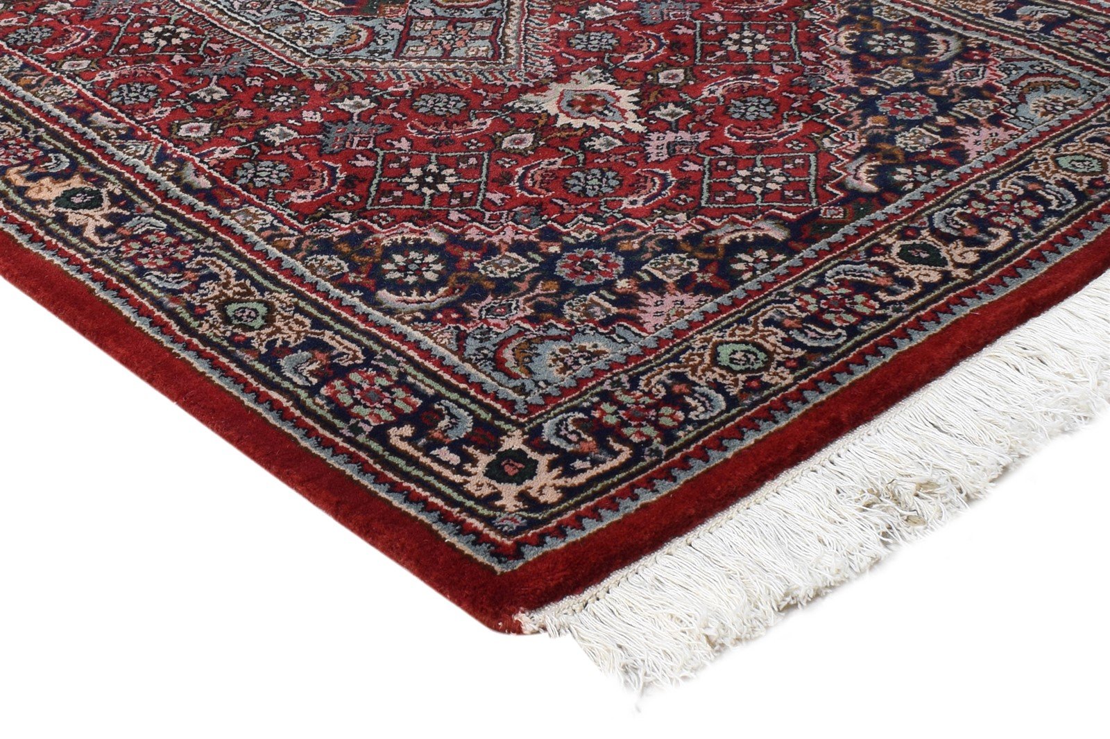 3' X 10' Rug Wool Red Persian Hand Knotted Tabriz Oriental Small Runner 7864680054933