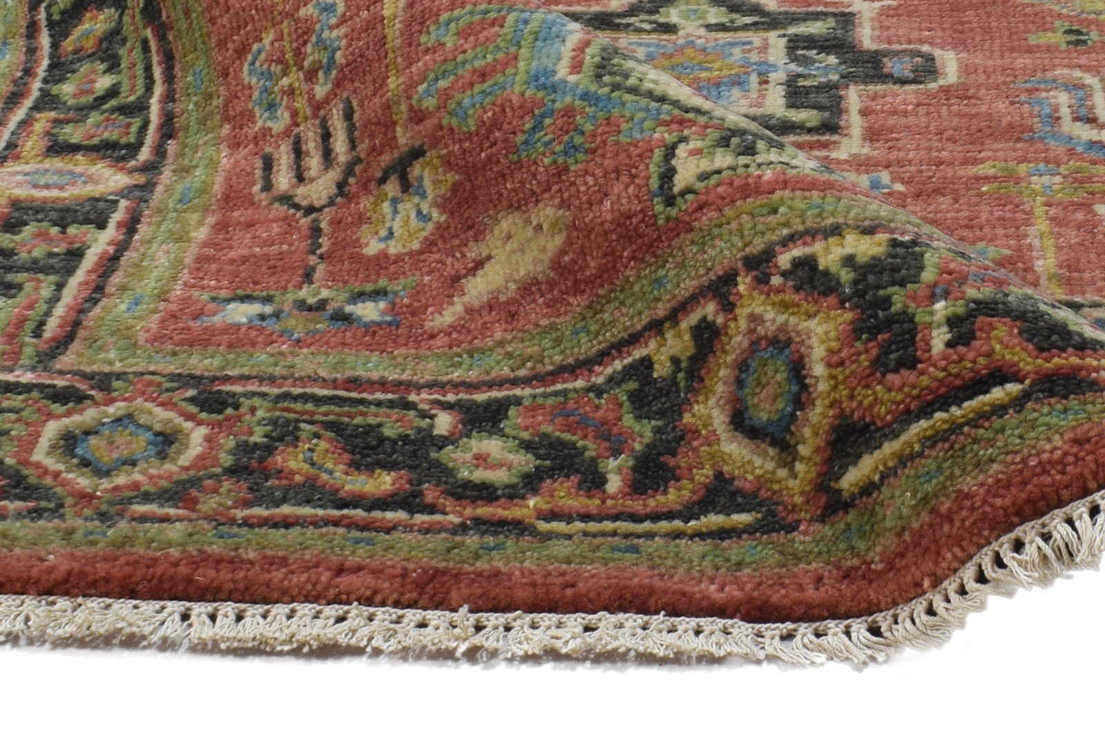 3' X 10' Rug Wool Rust Persian Hand Knotted Kazak Oriental Small Runner 7864997576853