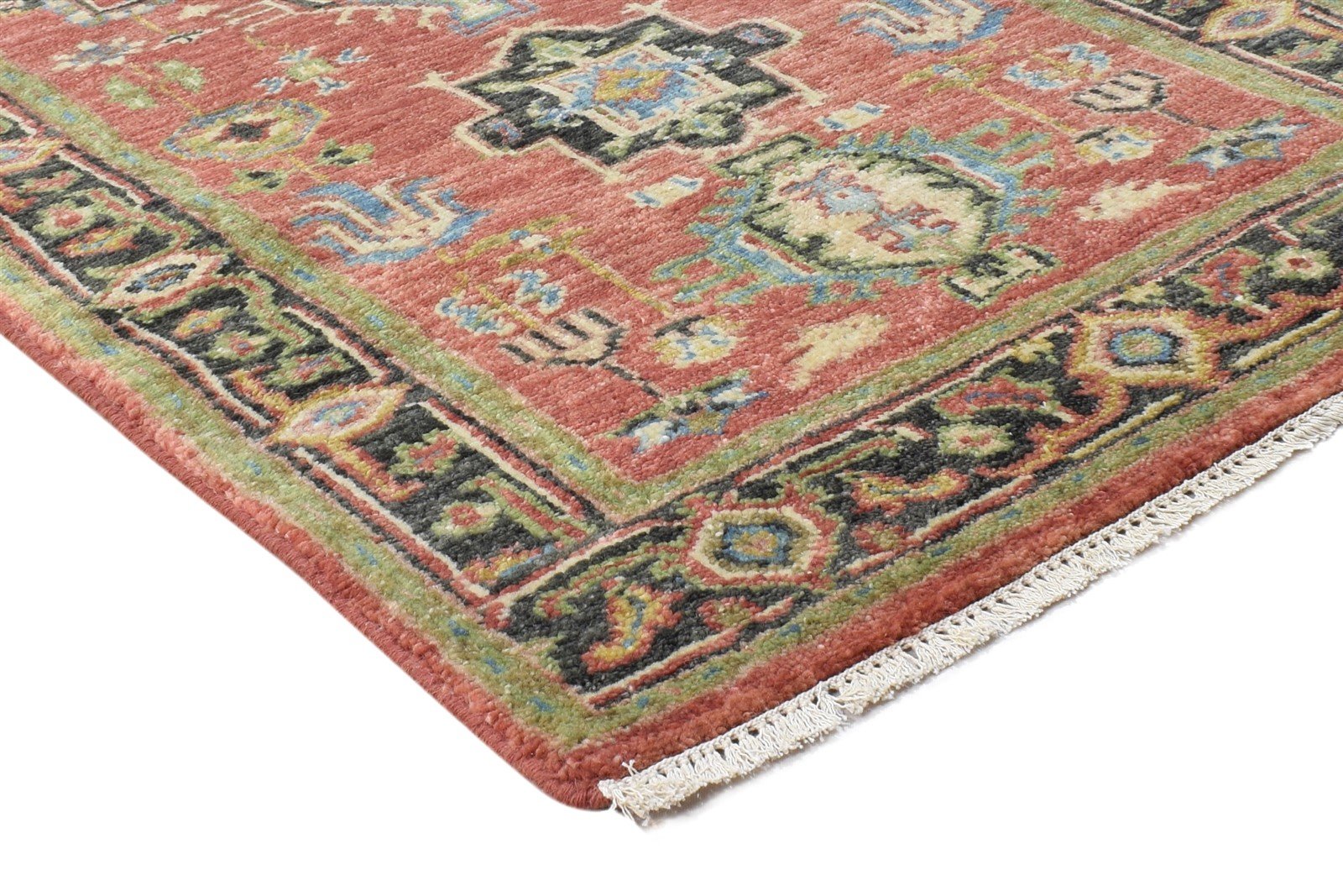 3' X 10' Rug Wool Rust Persian Hand Knotted Kazak Oriental Small Runner 7864997576853