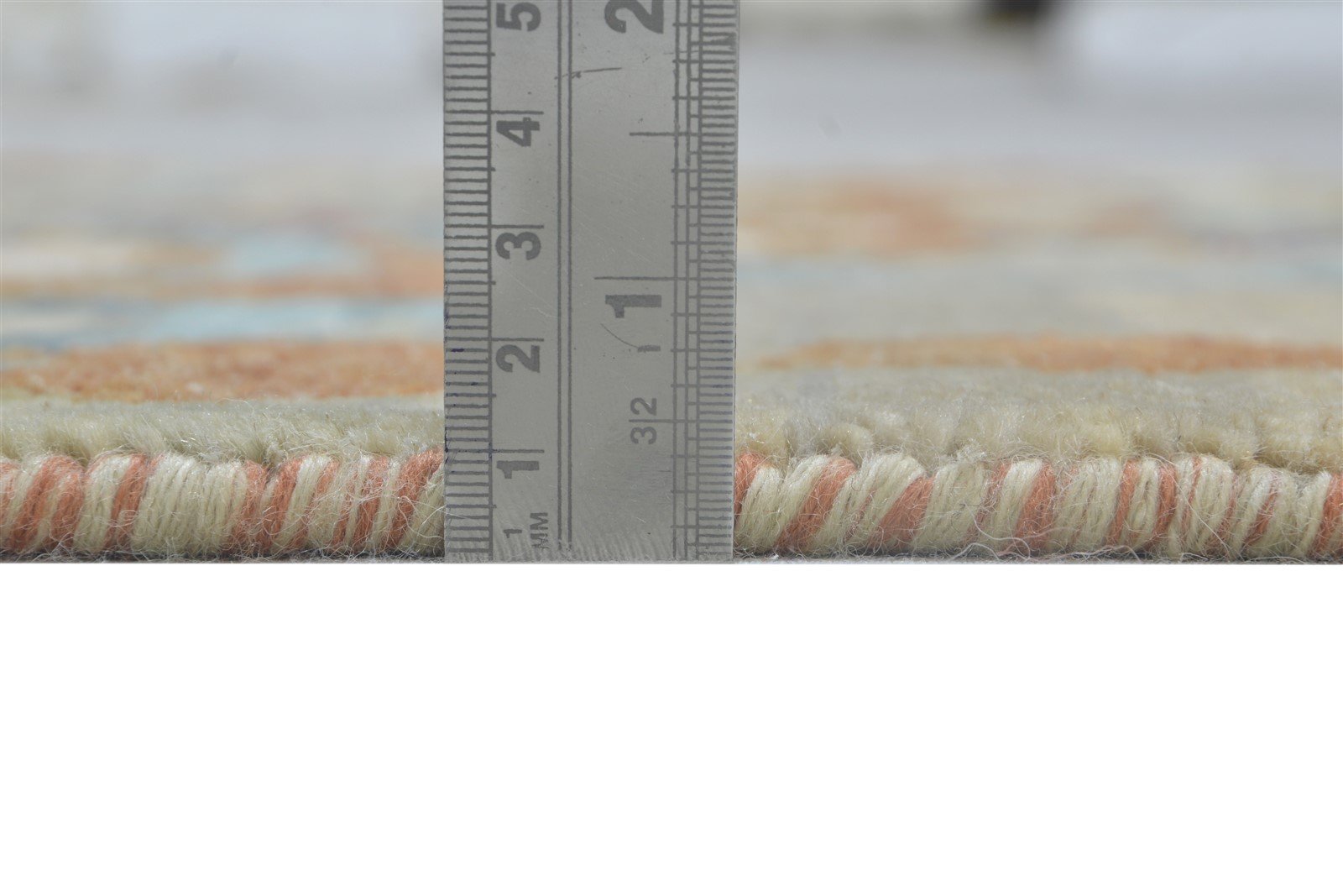 Ilene 3' X 10' Rug Wool Sand Modern Hand Knotted Bohemian Abstract Runner 7864314298517