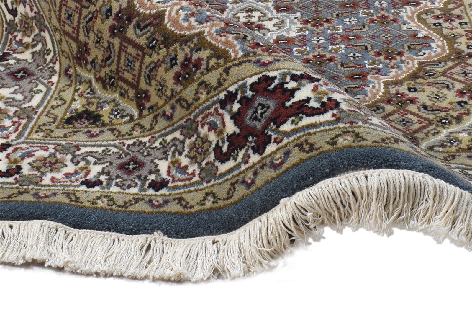 3' X 12' Rug Wool Grey Persian Hand Knotted Mir Oriental Small Runner 7864981258389