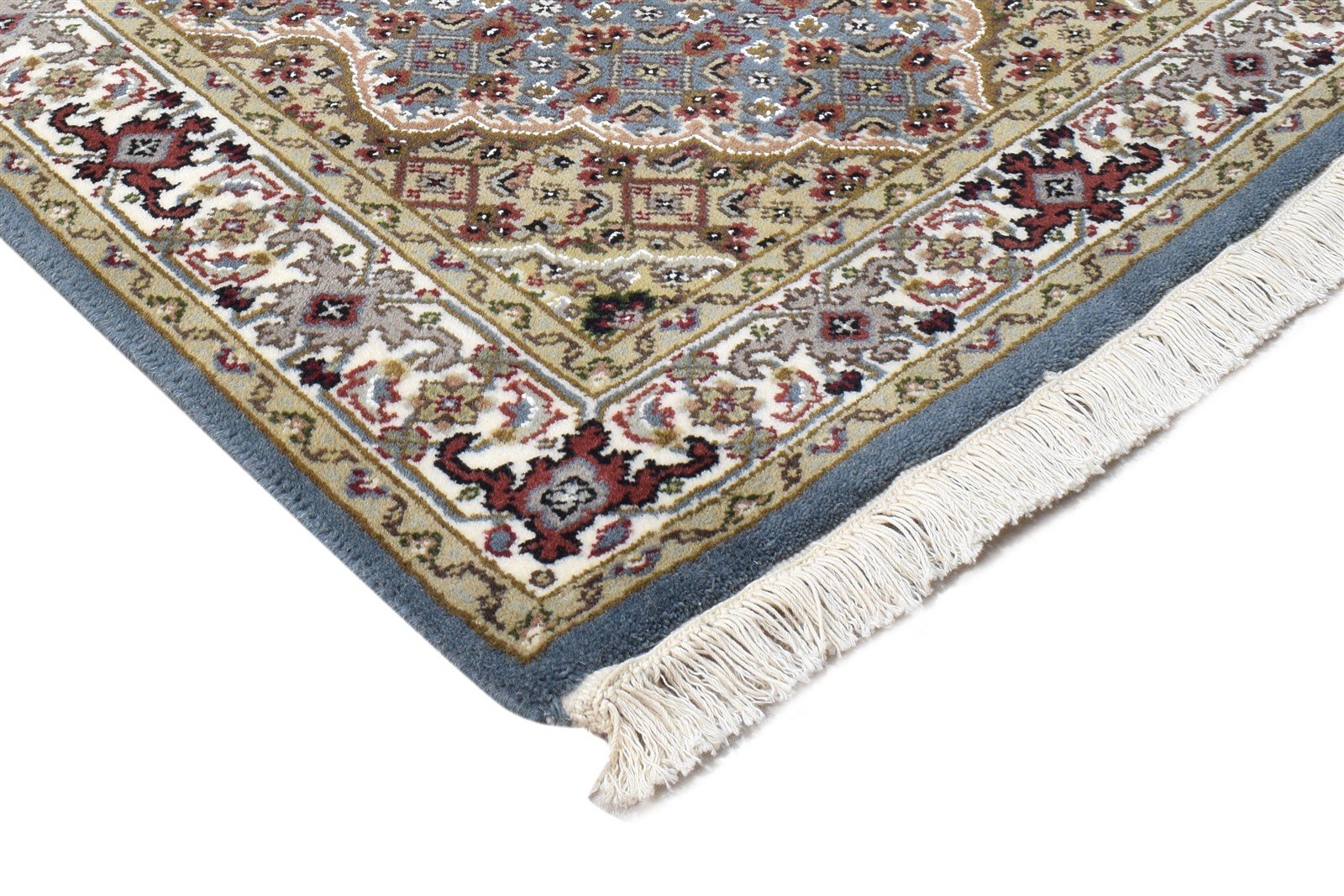 3' X 12' Rug Wool Grey Persian Hand Knotted Mir Oriental Small Runner 7864981258389