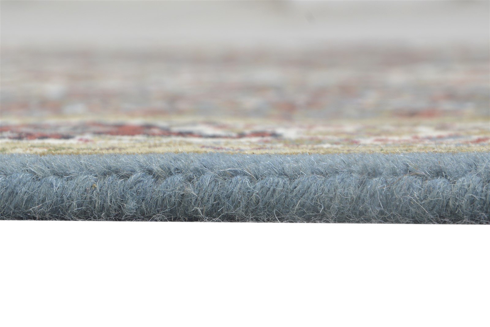 3' X 12' Rug Wool Grey Persian Hand Knotted Mir Oriental Small Runner 7864981258389