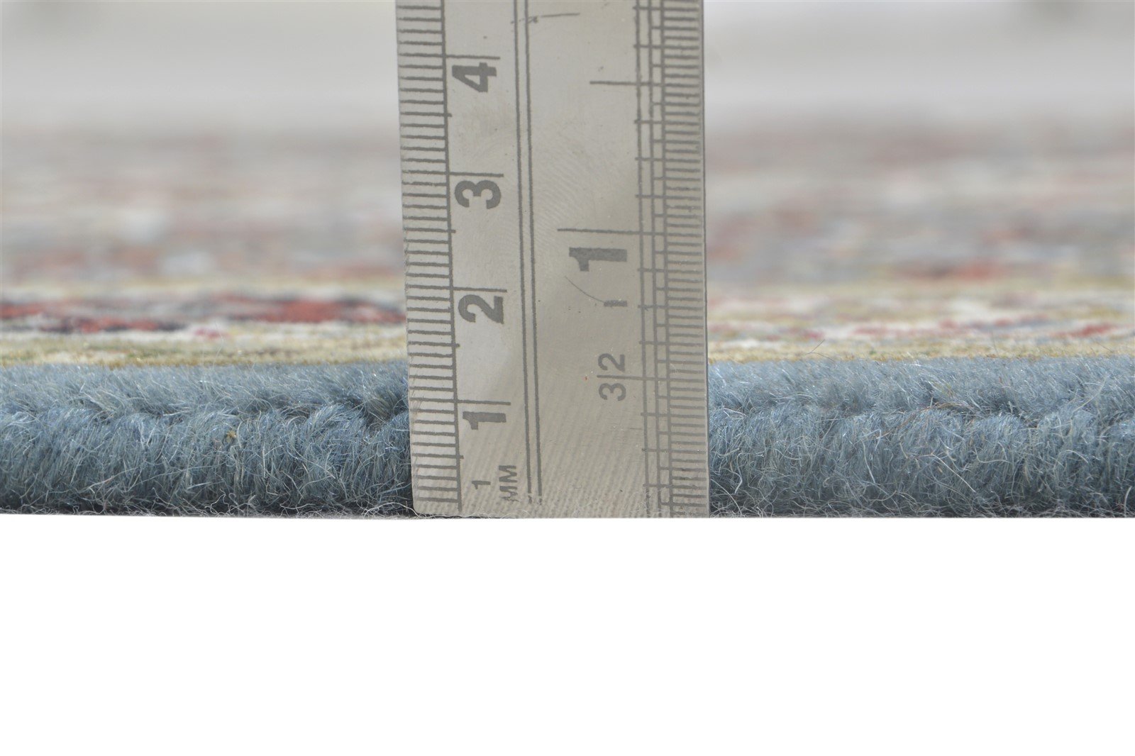 3' X 12' Rug Wool Grey Persian Hand Knotted Mir Oriental Small Runner 7864981258389