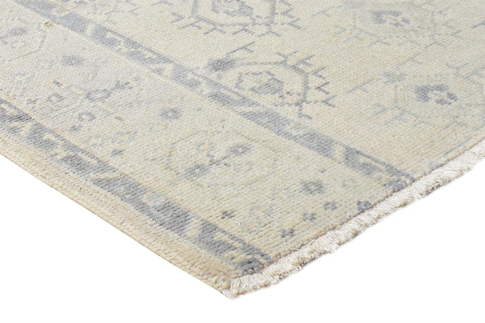 3' X 2' Rug Wool Beige Persian Hand Knotted Bokhara Oriental Small Carpet 7865143656597
