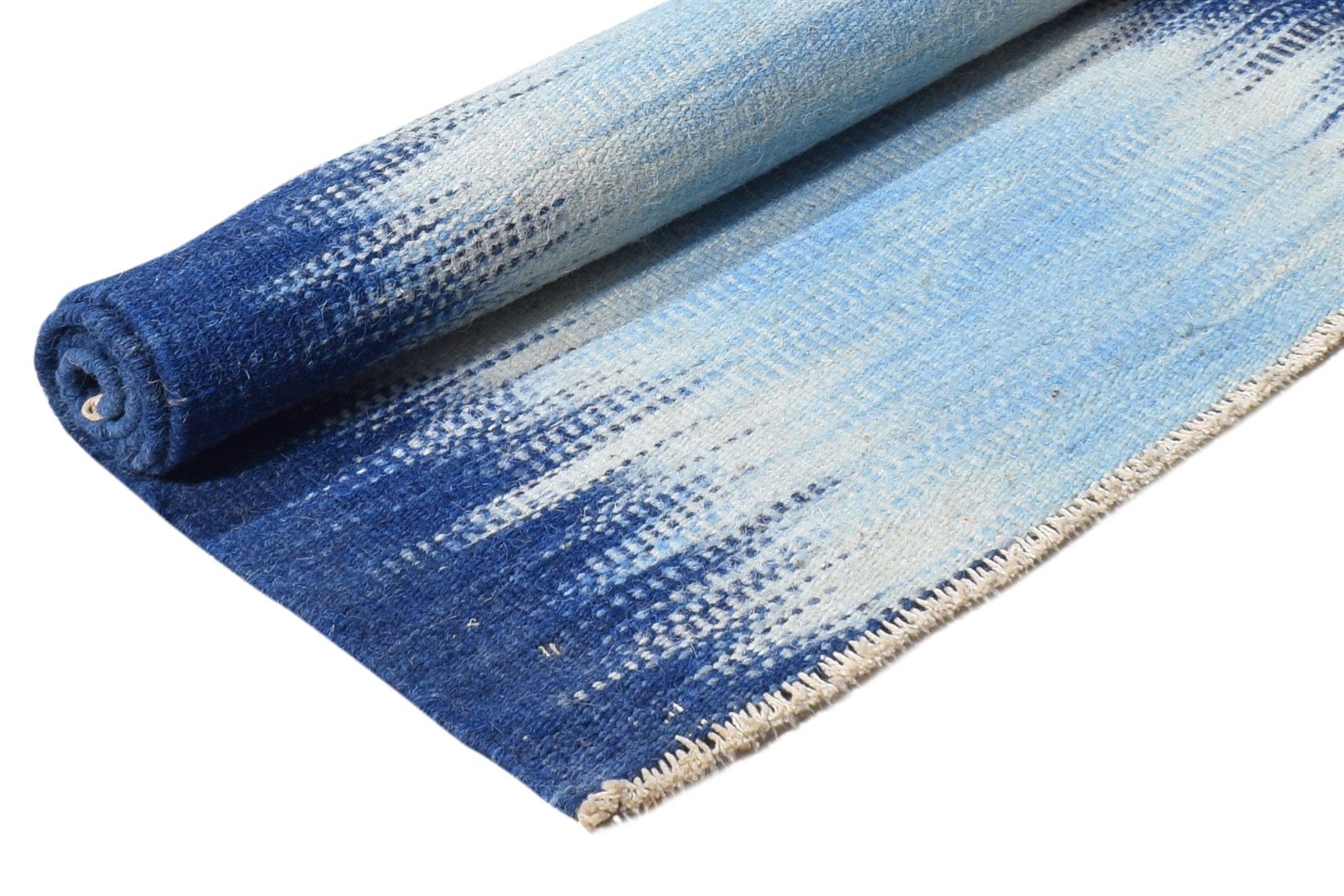 Oona 3' X 3' Rug Wool Brown Modern Dhurrie American Abstract 7865169445013