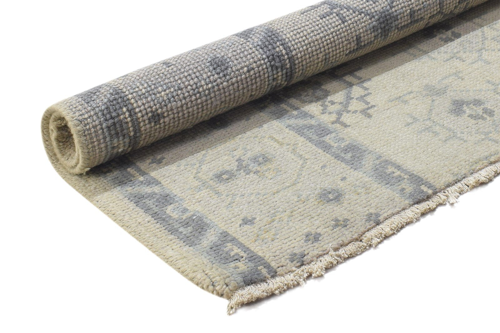 Karlotta 3' X 3' Rug Wool Sand Persian Hand Knotted Bokhara Oriental 7864839274645