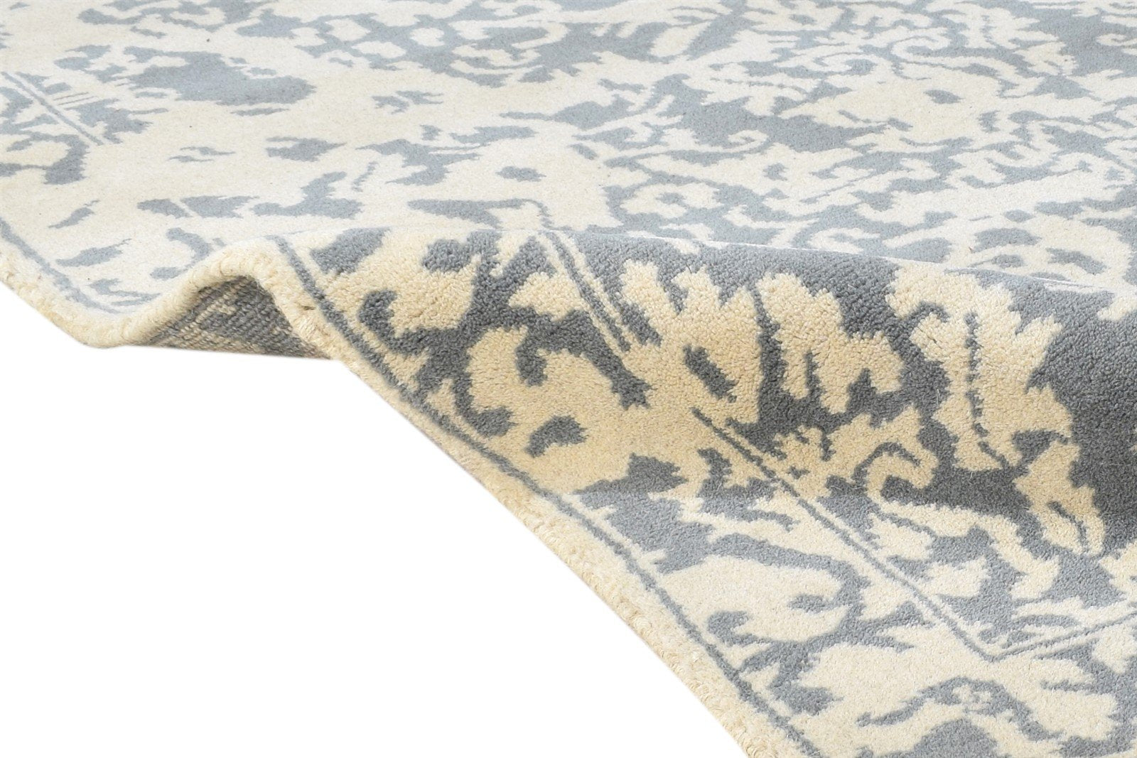 3' X 5' Rug Wool Beige Persian Hand Knotted Mughal Oriental Room Size Carpet 7864994758805