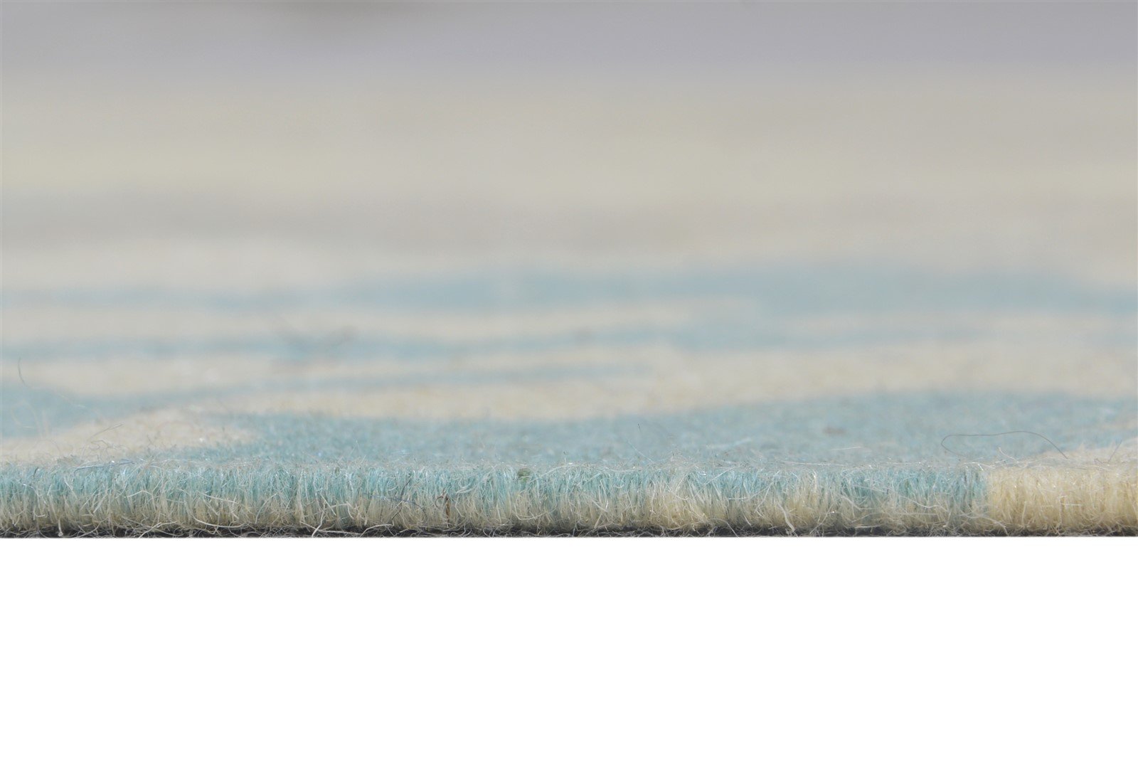 3' X 5' Rug Wool Beige Transitional Dhurrie European Floral Room Size Carpet 7864669864085