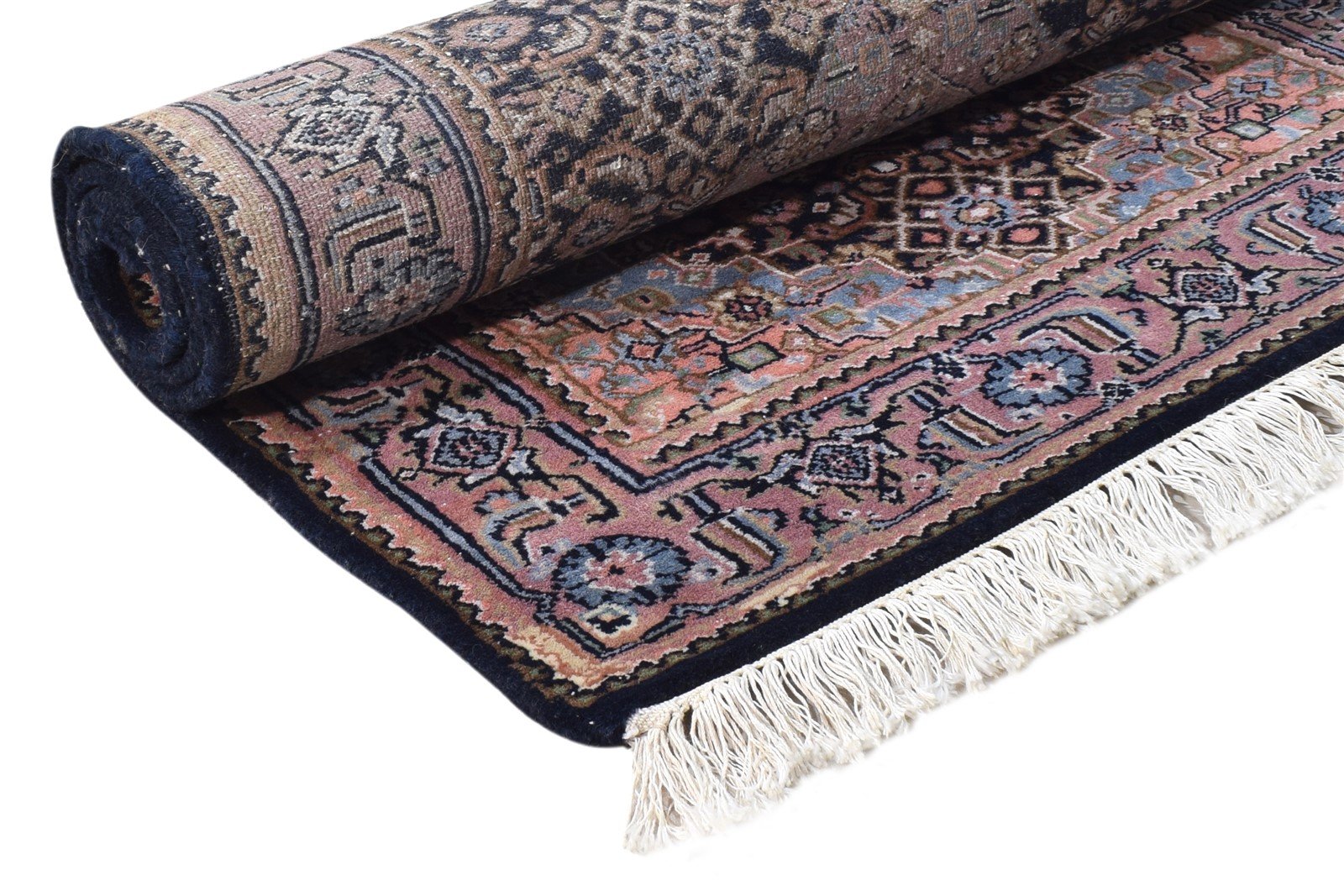 3' X 5' Rug Wool Black Persian Hand Knotted Tabriz Oriental Small Carpet 7864680677525