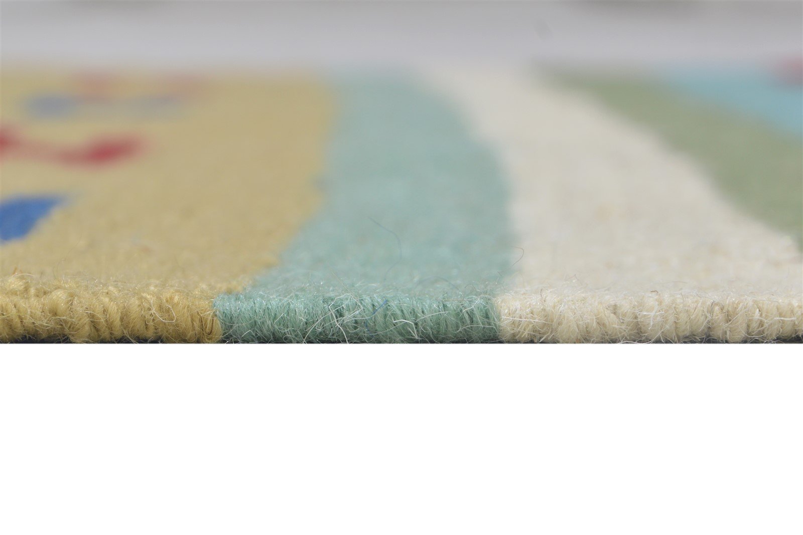 3' X 5' Rug Wool Blue Persian Dhurrie Oriental Tribal Small Carpet 7864493867157