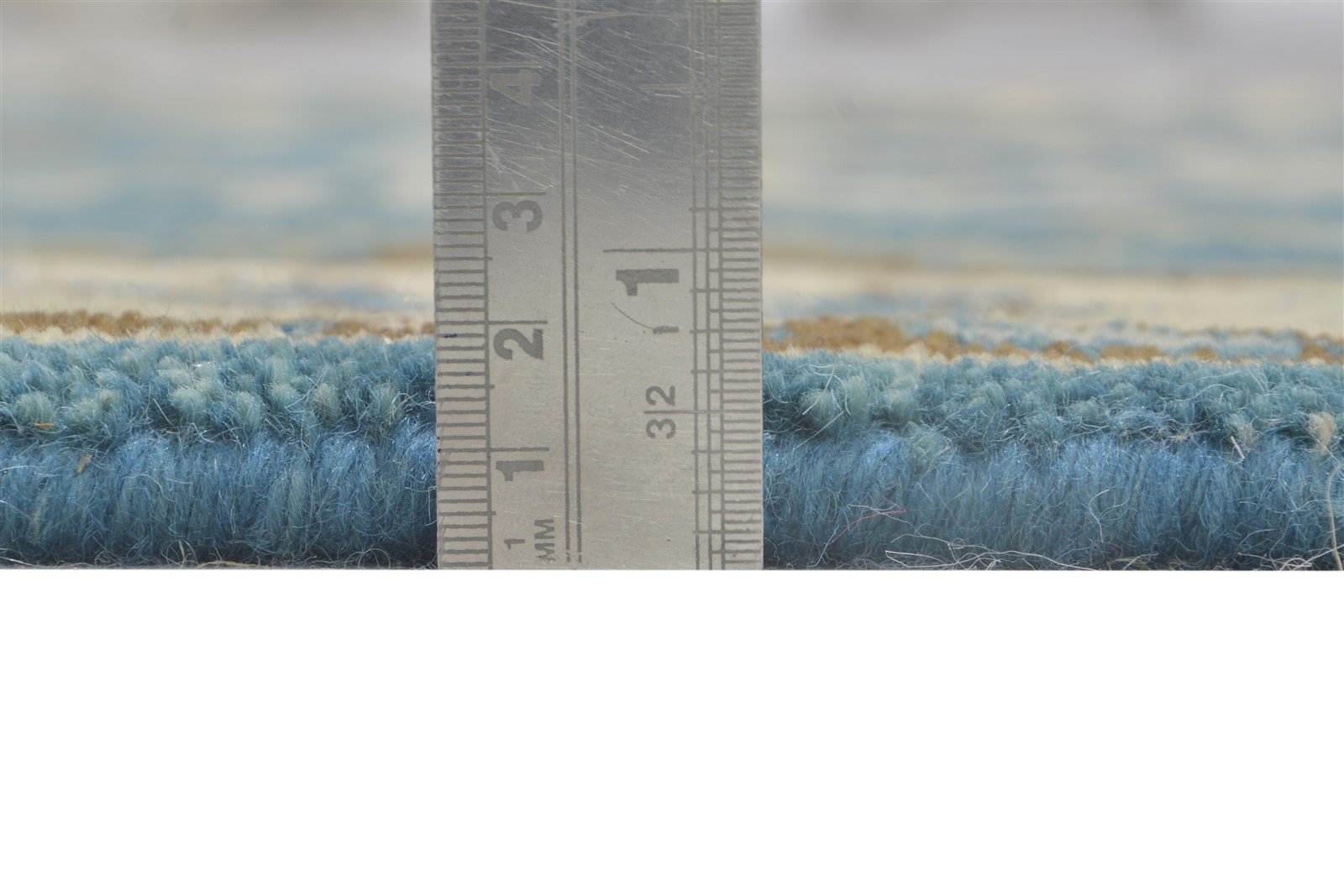 3' X 5' Rug Wool Blue Persien Hand Knotted Oushak Oriental Room Size Carpet 7864328028309