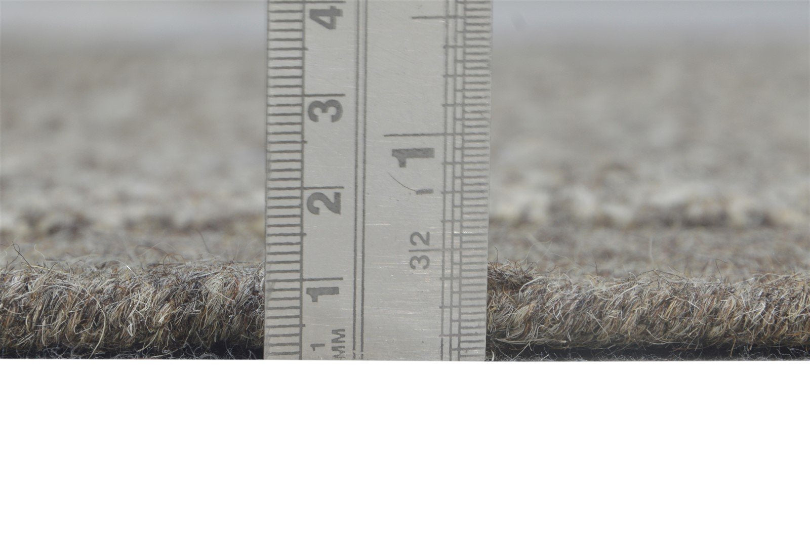 3' X 5' Rug Wool Brown Modern Dhurrie Scandinavian Nordic Room Size Carpet 7864669634709